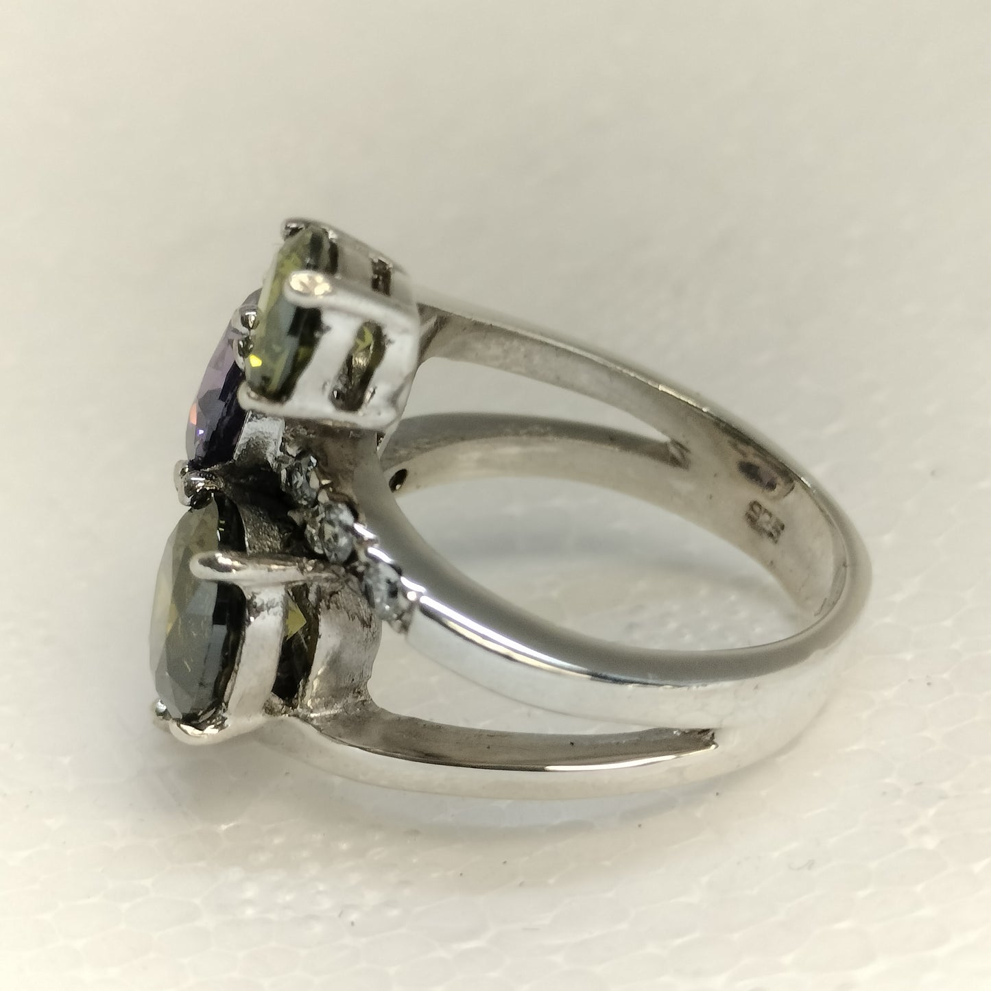 Sterling Silver Cubic Zirconia Ring