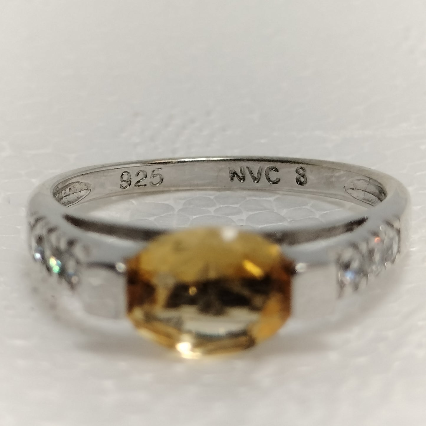 Sterling Silver Cubic Zirconia Ring