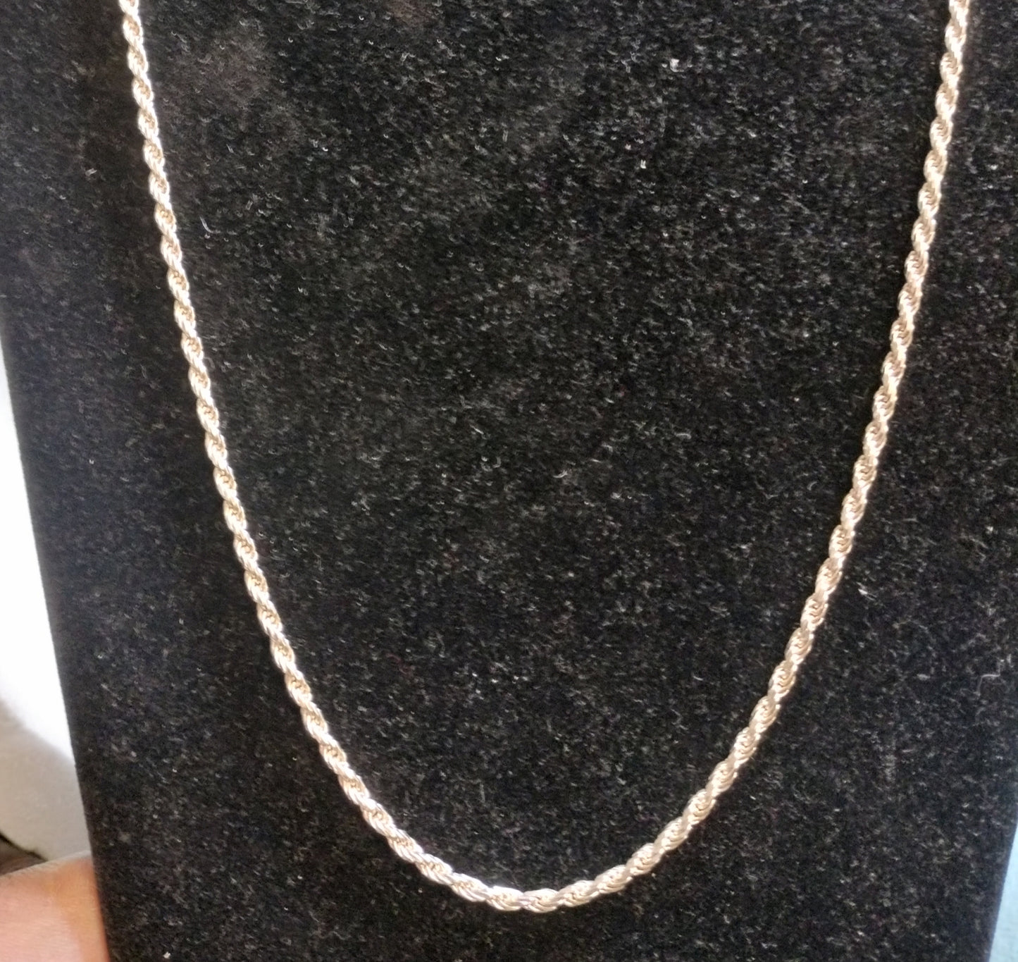 Sterling Silver Rope Chain