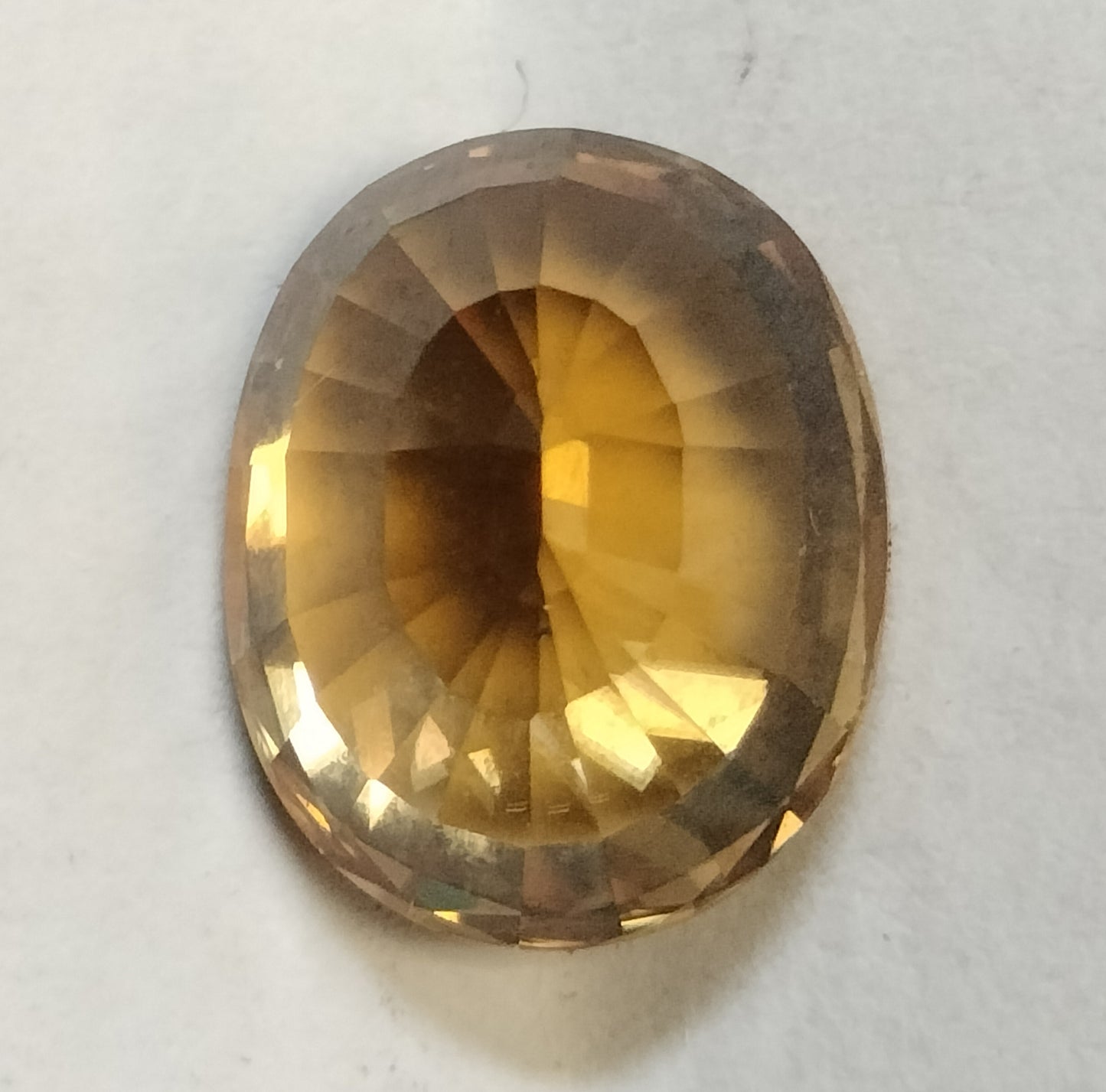 4.68 Carat Golden Zircon
