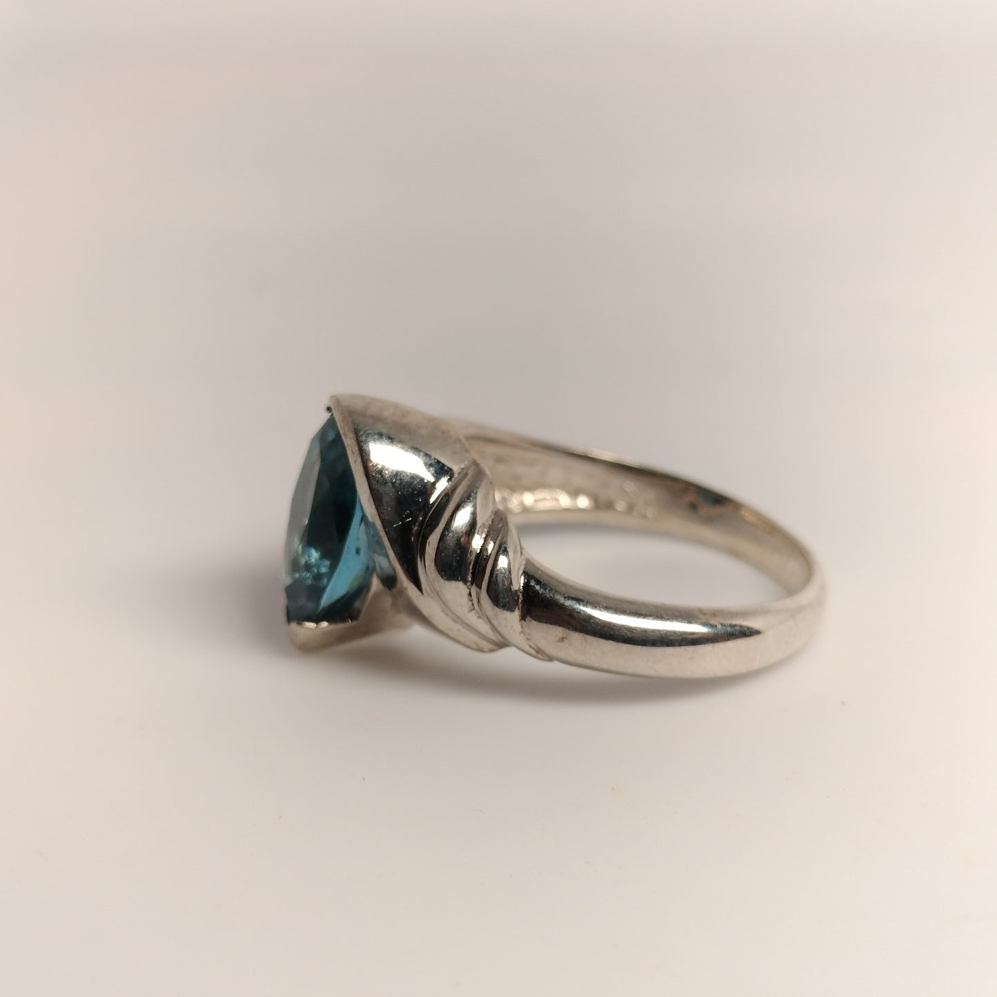 Sterling Silver Blue Topaz Ring