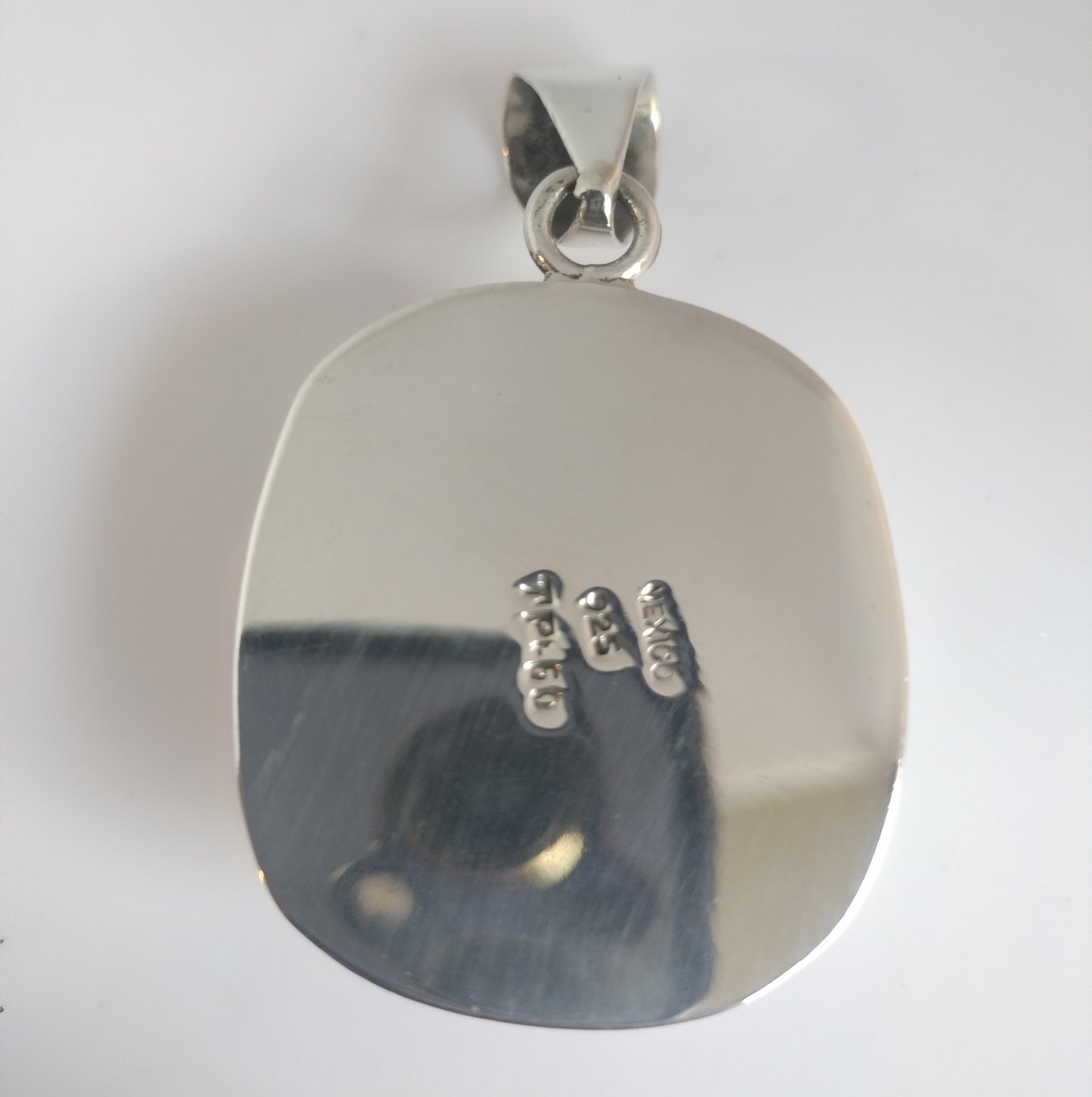 Sterling Silver Onyx Pendant