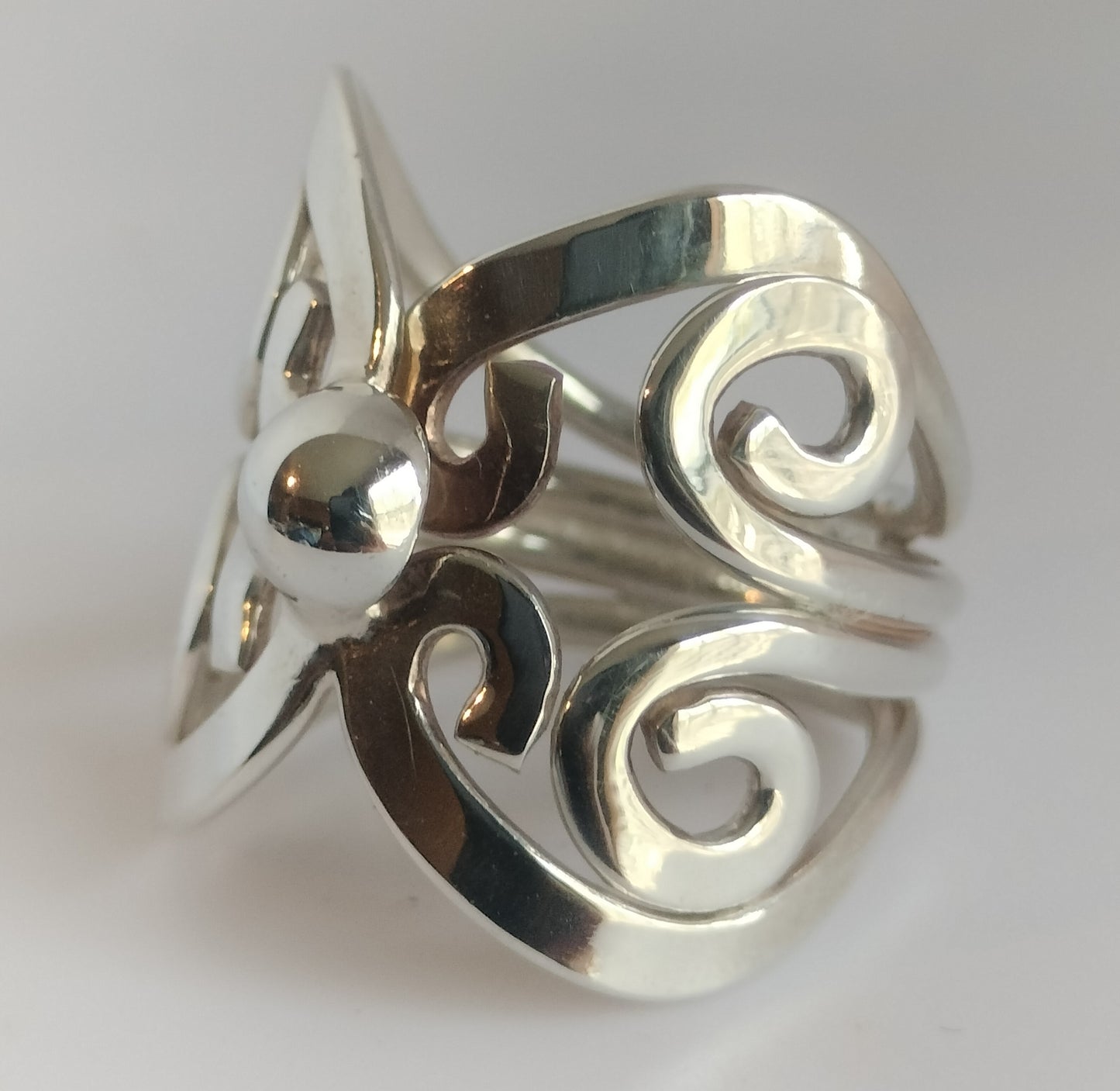 Sterling Silver Butterfly Ring