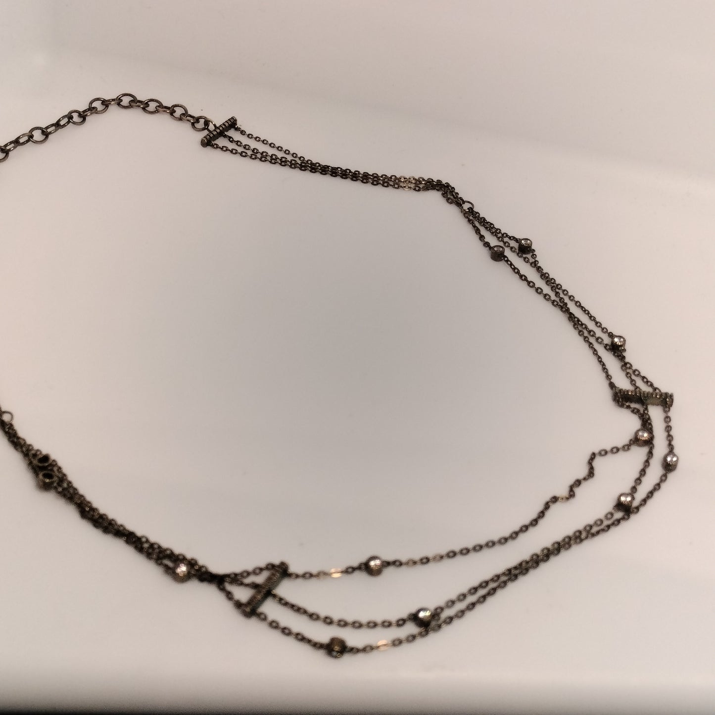 Sterling Silver Cubic Zirconia Necklace