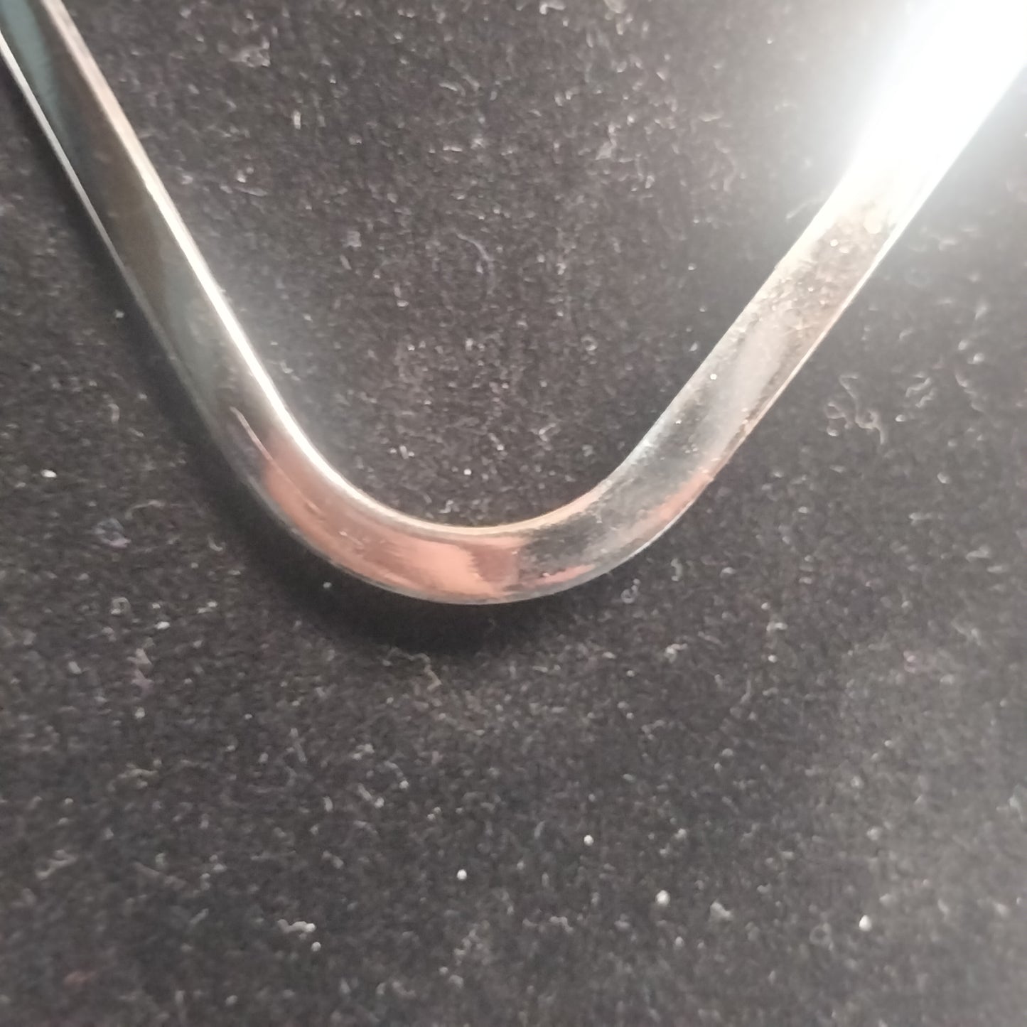 Sterling Silver V Necklace