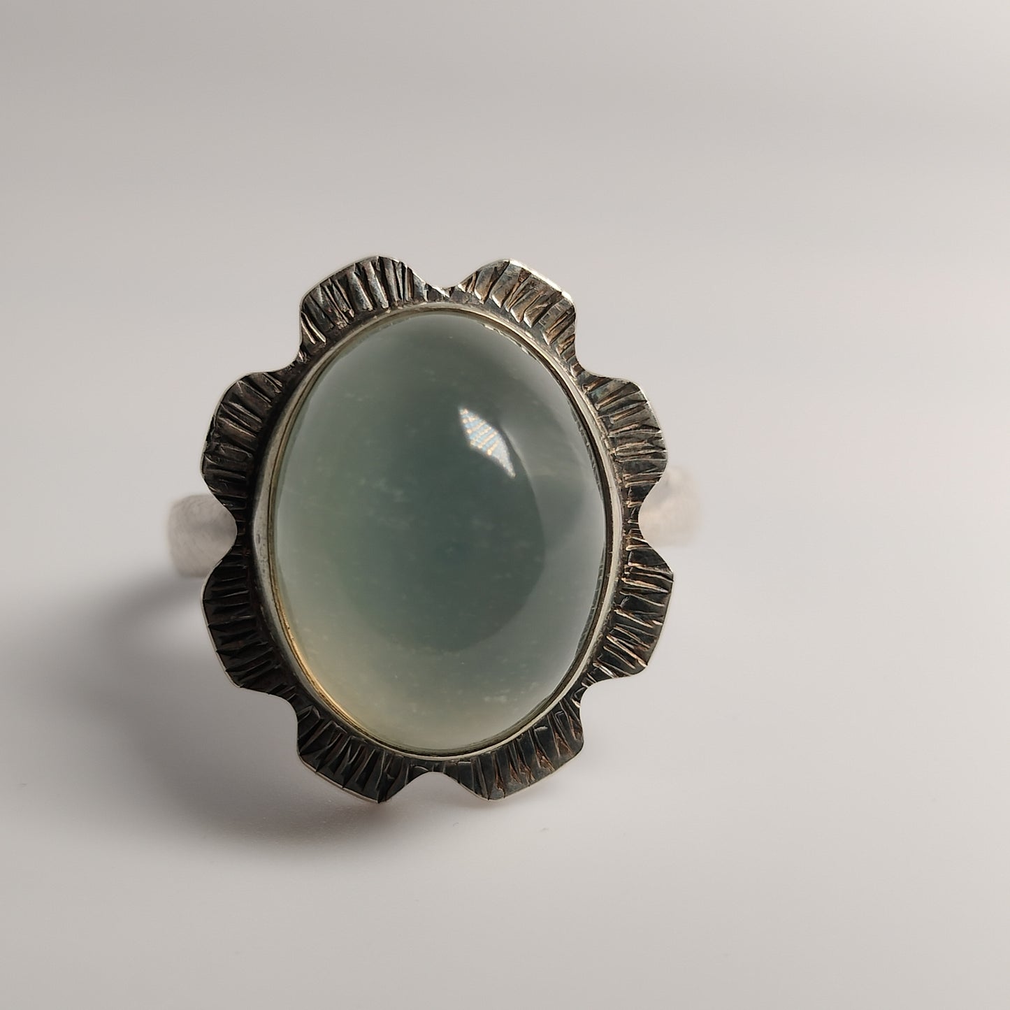 Sterling Silver Moonstone Ring
