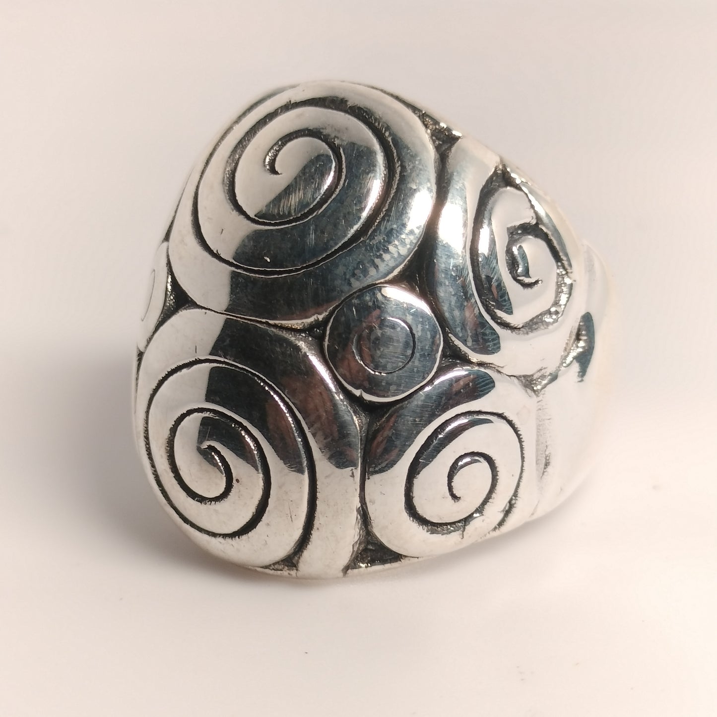 Sterling Silver Dome Ring