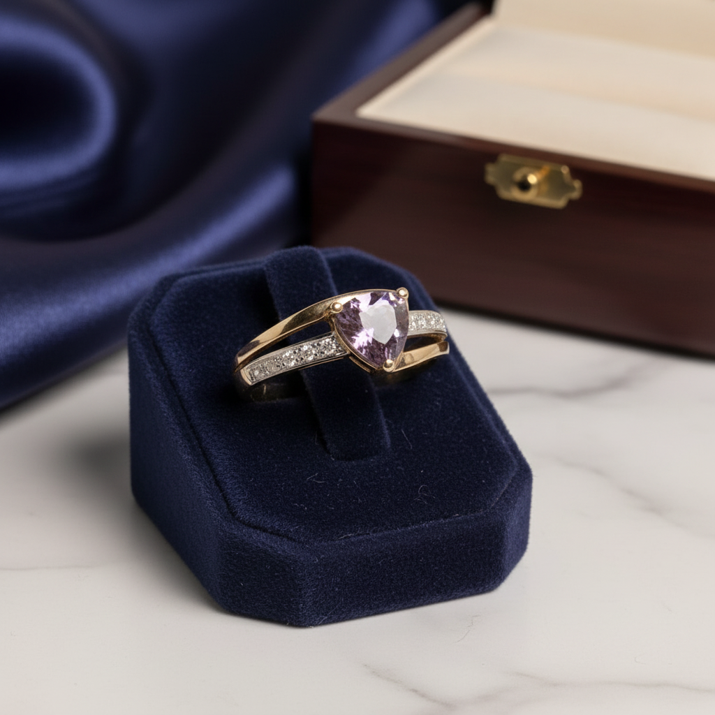 10k Gold Alexandrite Ring