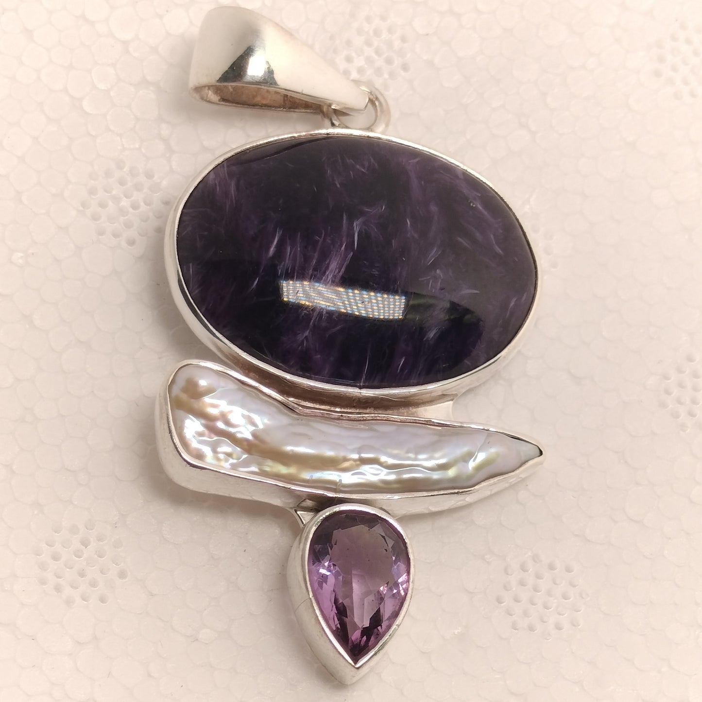Sterling Silver Gemstone Pendant