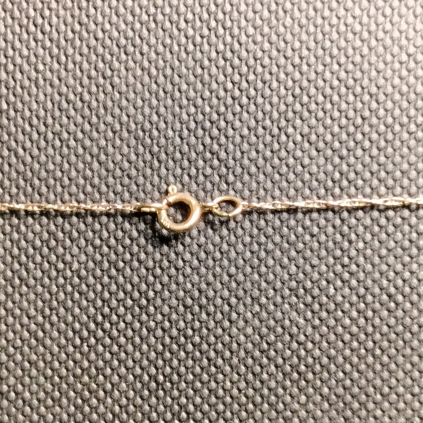 10K Gold Diamond Pendant and Chain