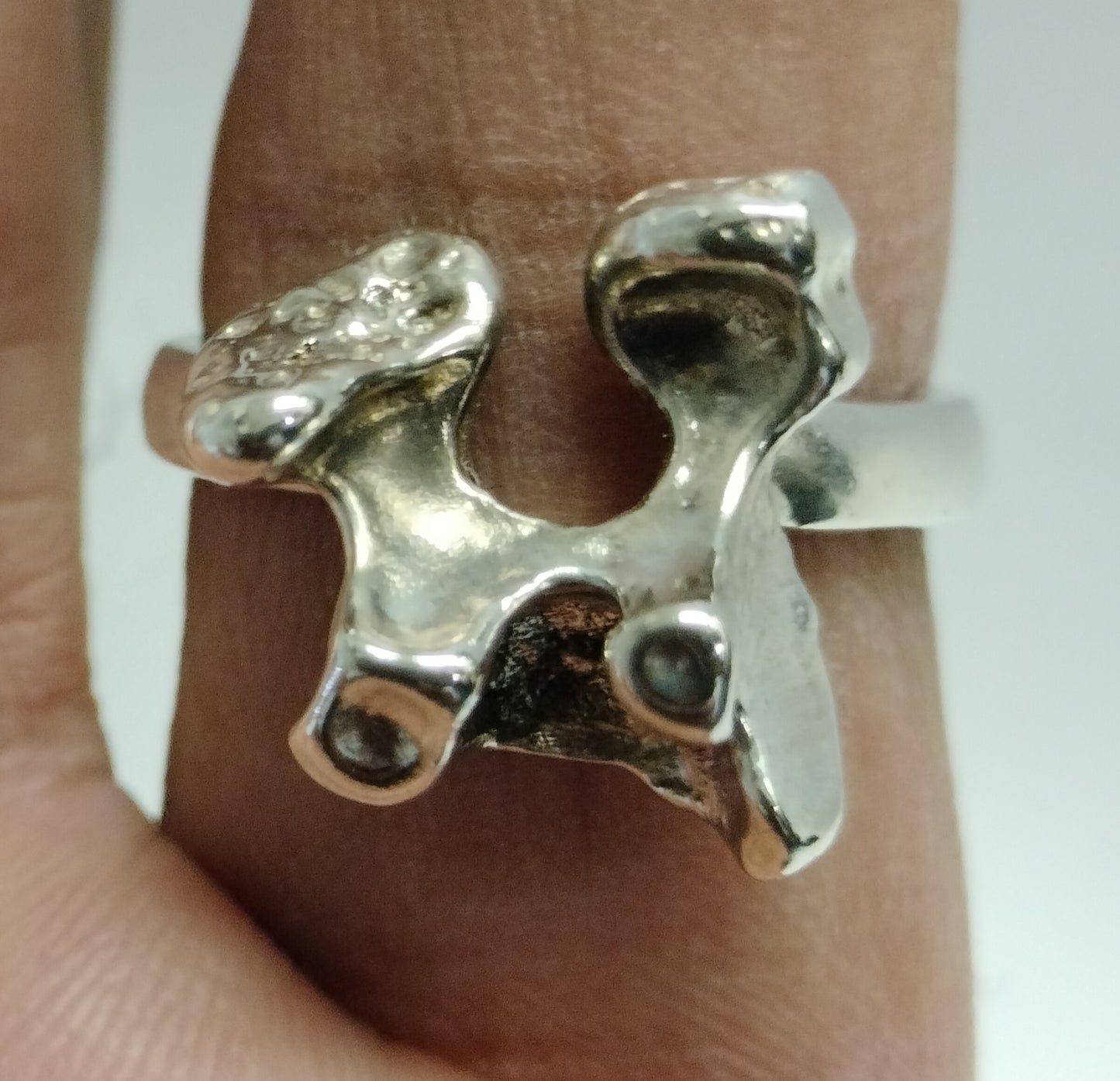 Sterling Silver Freeform Ring
