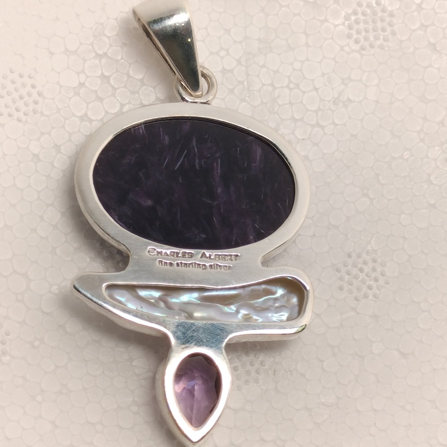 Sterling Silver Gemstone Pendant