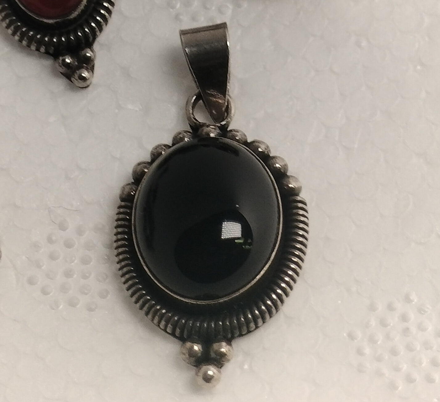 Assorted Lot of Sterling Silver Gemstone Pendants