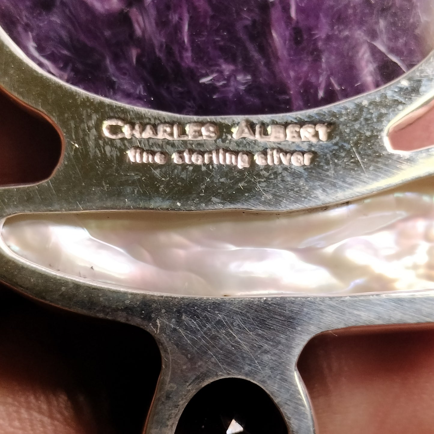 Sterling Silver Gemstone Pendant