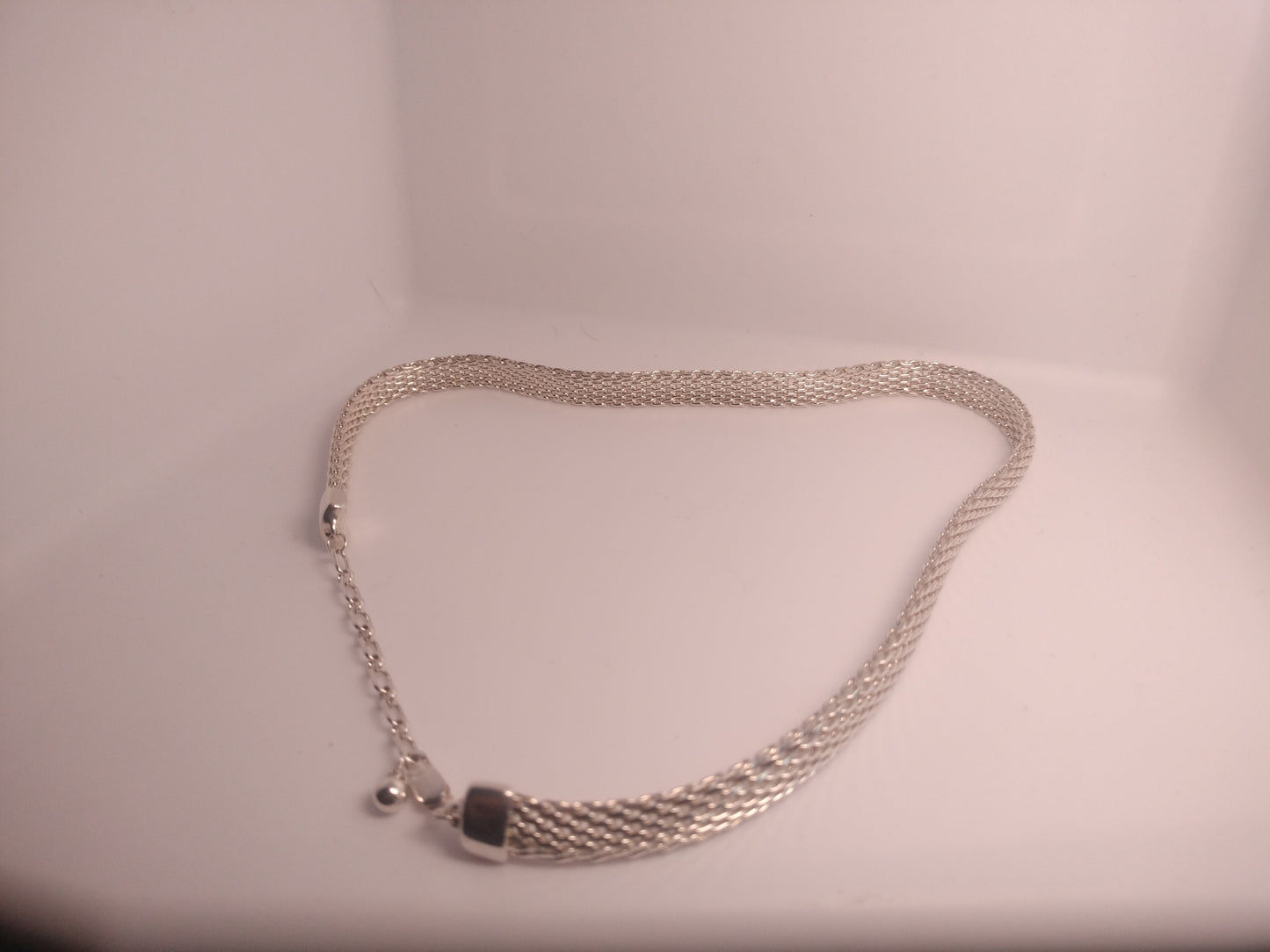 Sterling Silver Bismarck Necklace