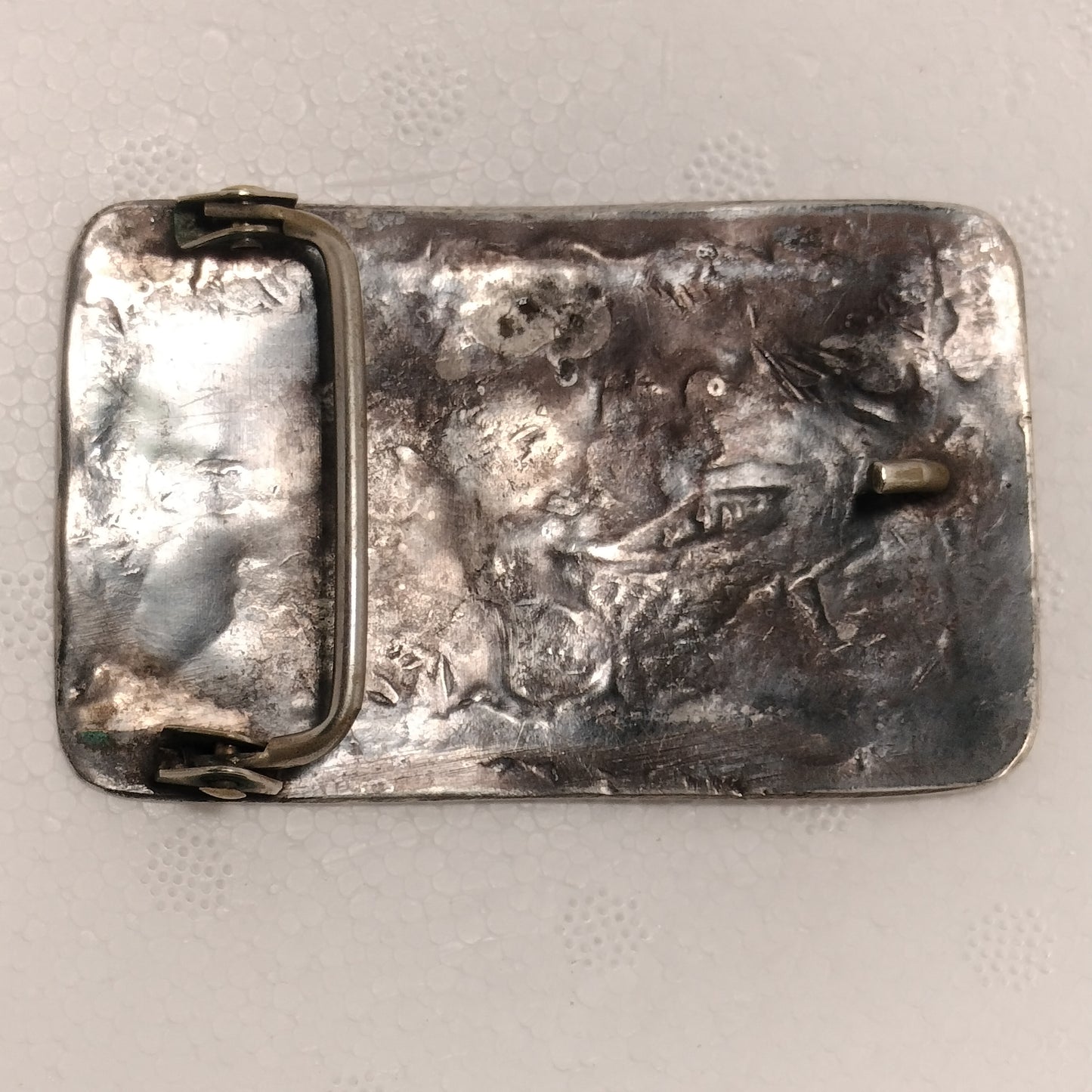 Sterling Silver Turquoise Belt Buckle