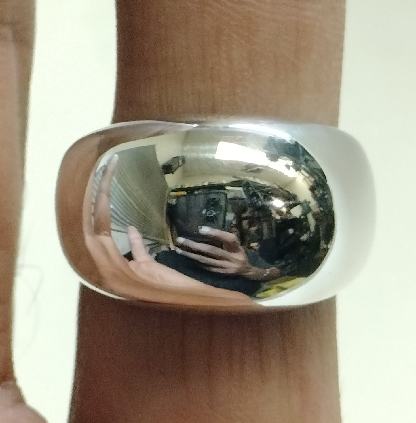 Sterling Silver Dome Ring