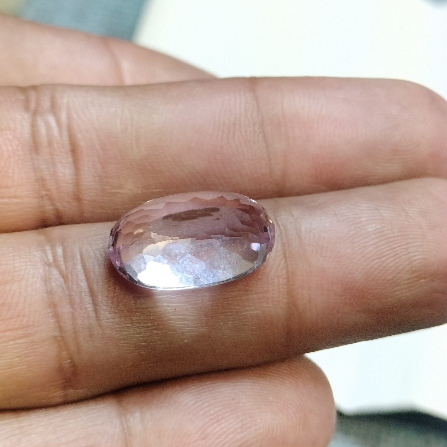 12.3 Carat Natural Kunzite Gemstone