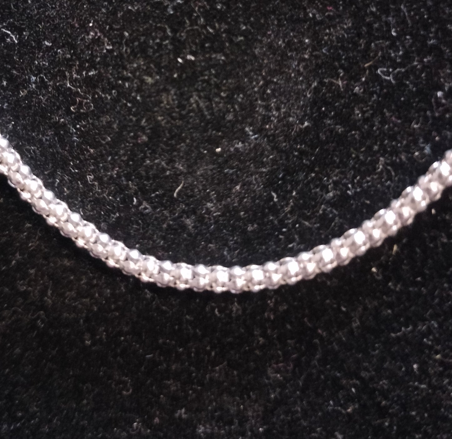 Sterling Silver Popcorn Chain