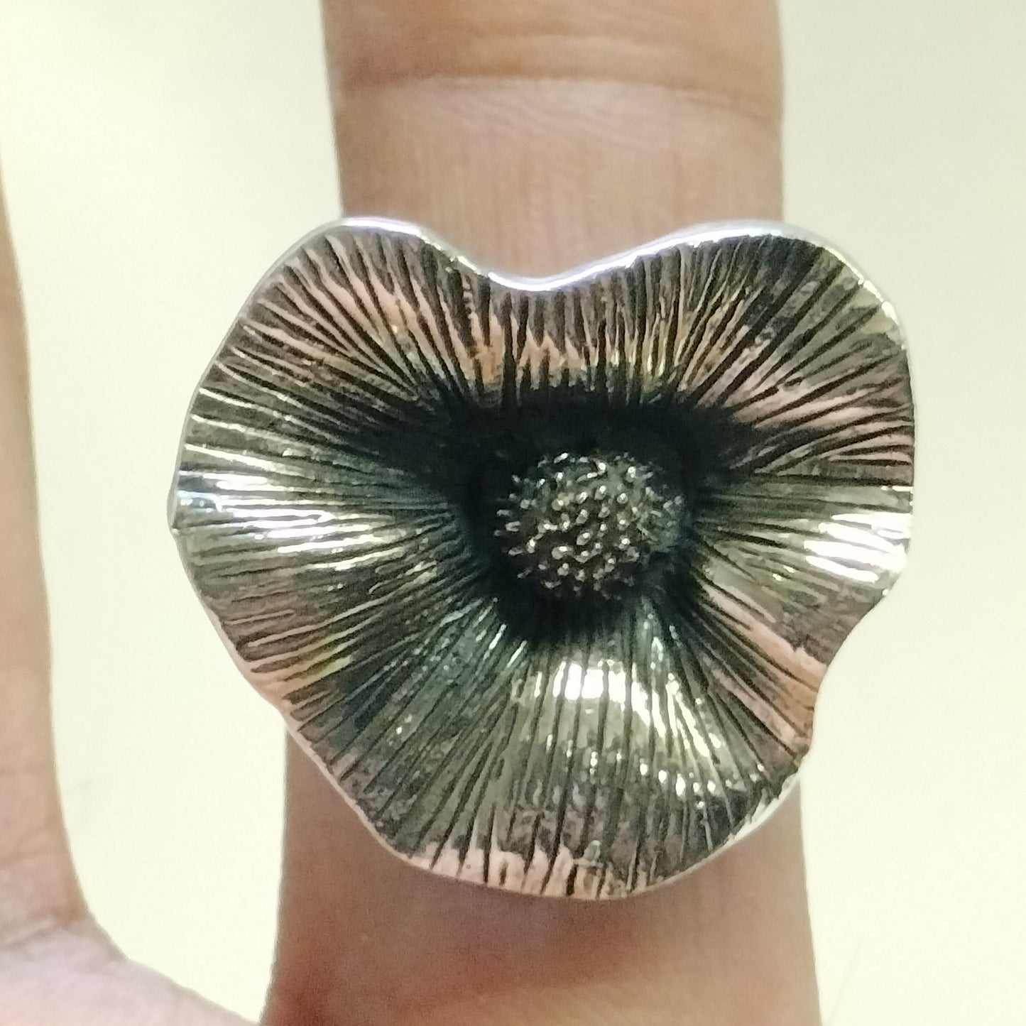 Sterling Silver Flower Ring