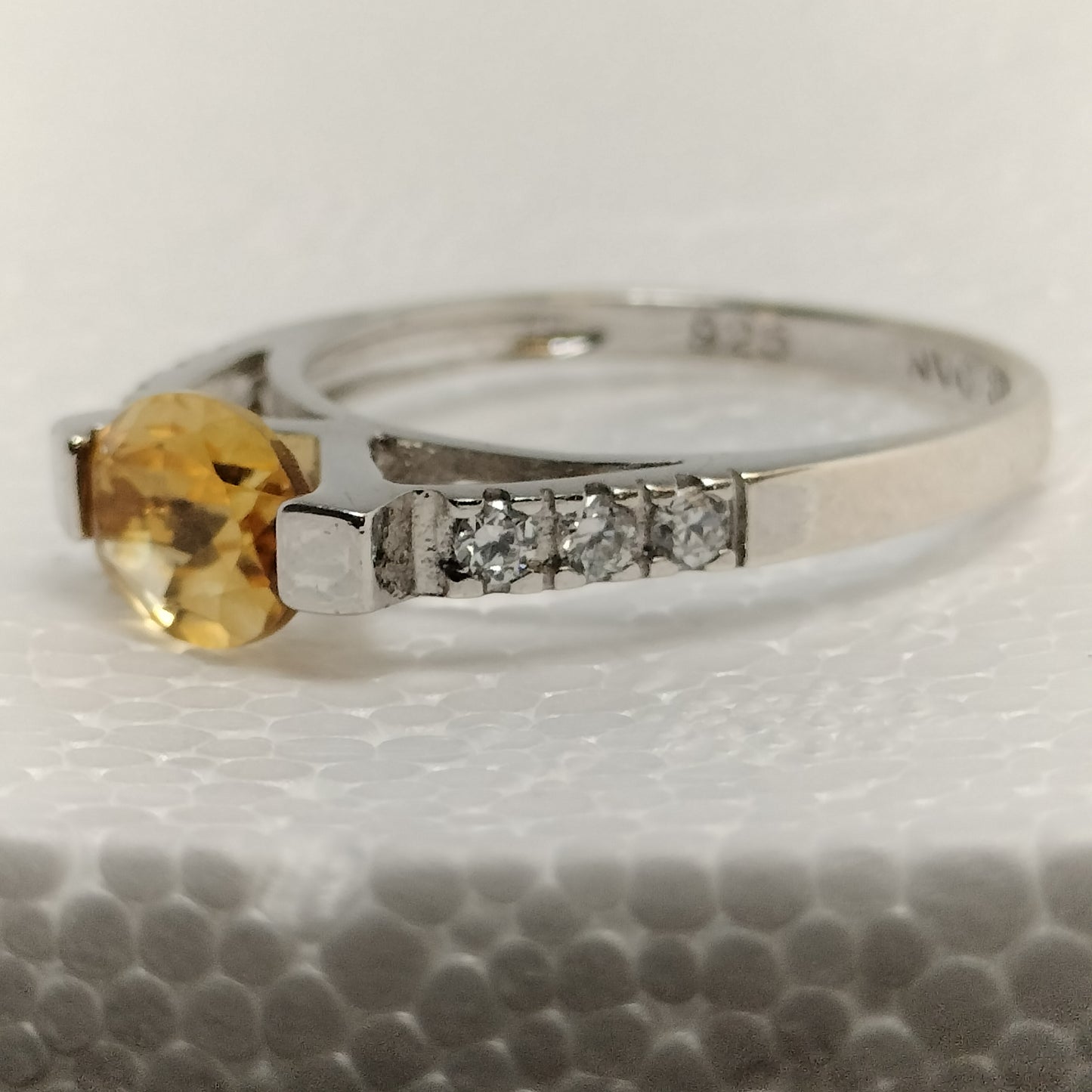 Sterling Silver Cubic Zirconia Ring