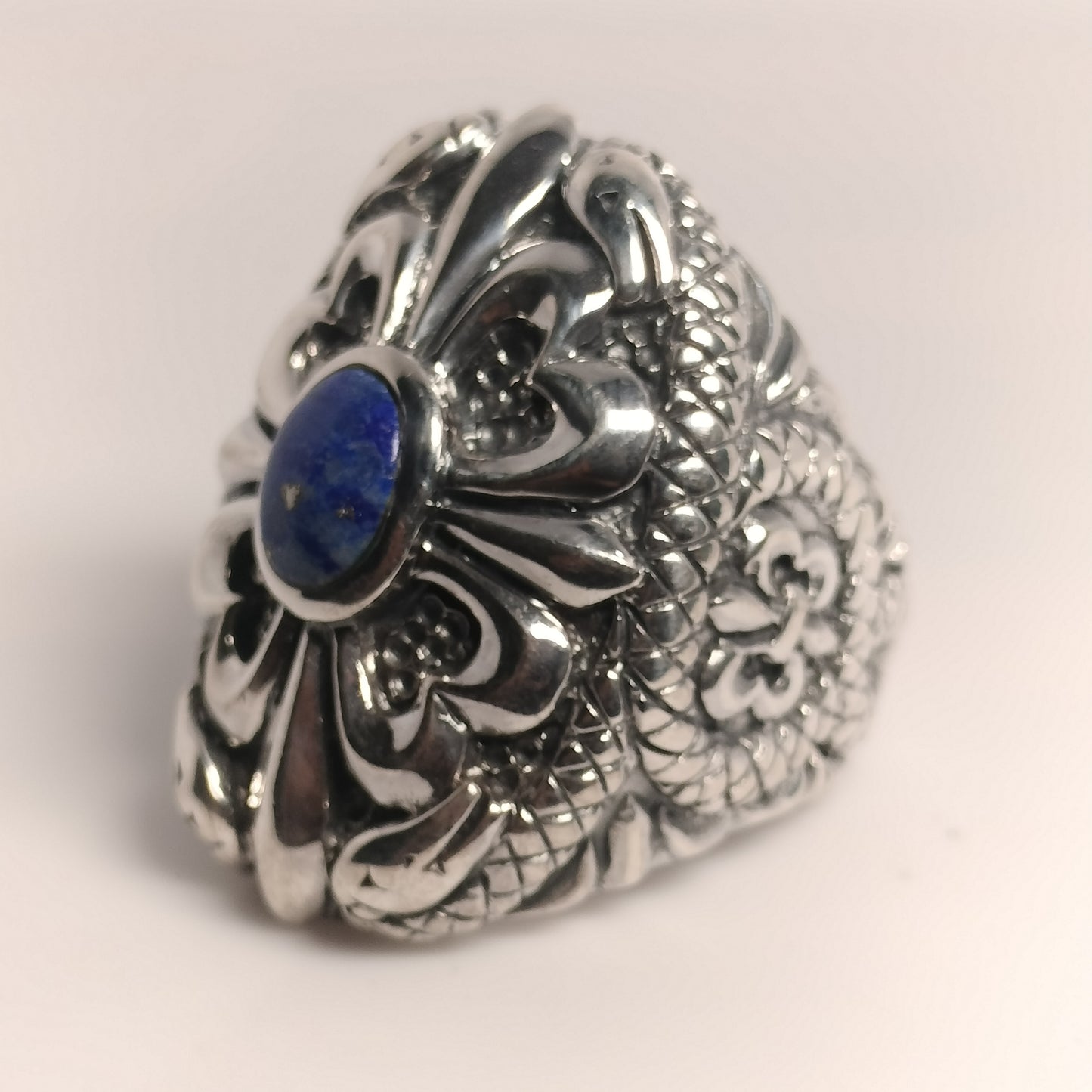 Sterling Silver Lapis Ring