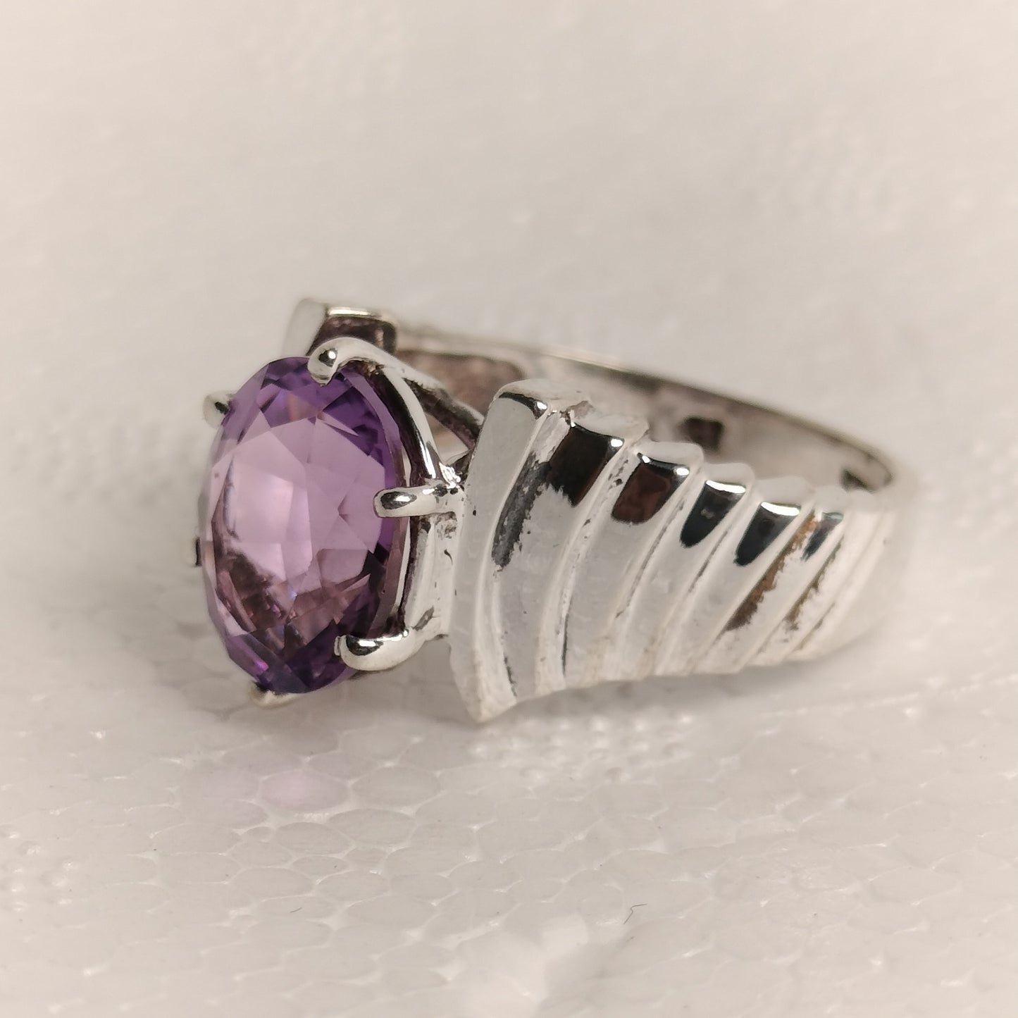 Sterling Silver Amethyst Ring