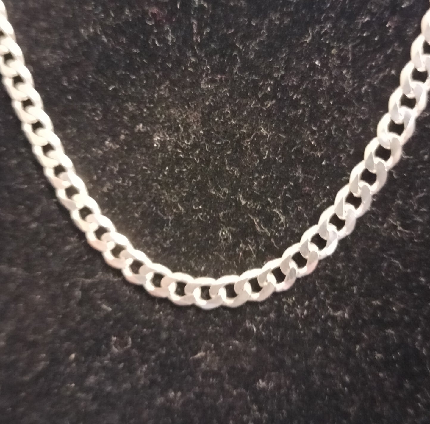 Sterling Silver Curb Link Necklace