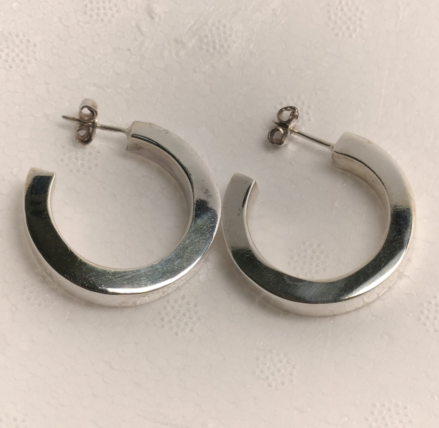 Sterling Silver Hoop Earrings