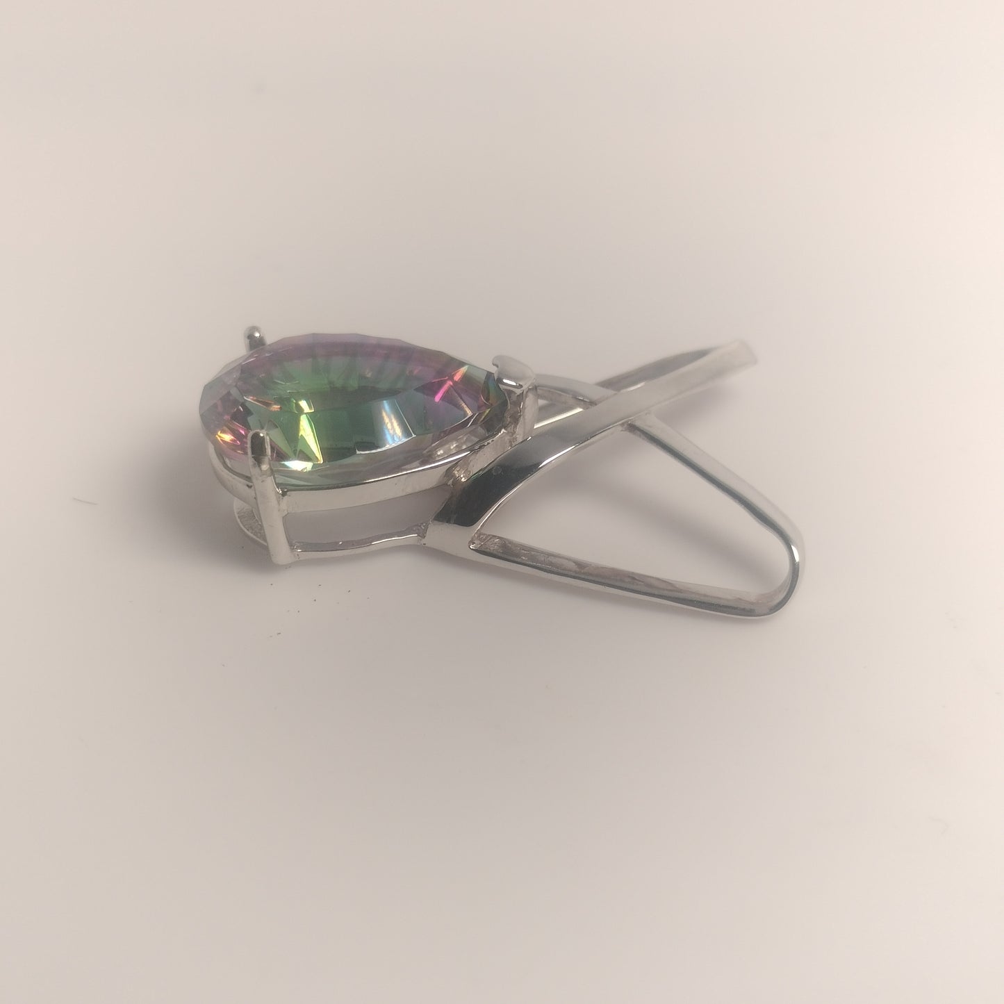 Sterling Silver Mystic Topaz Pendant