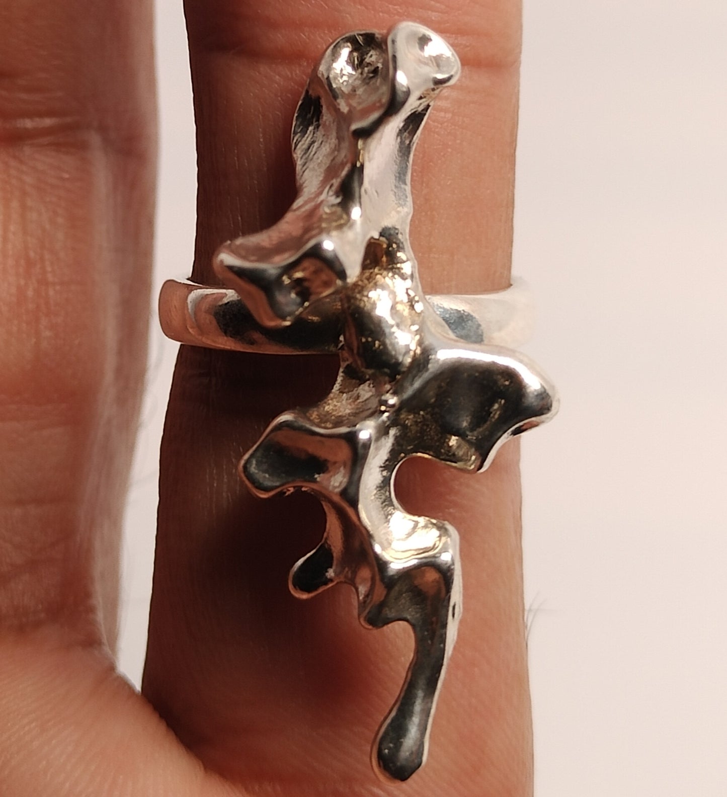 Sterling Silver Freeform Ring