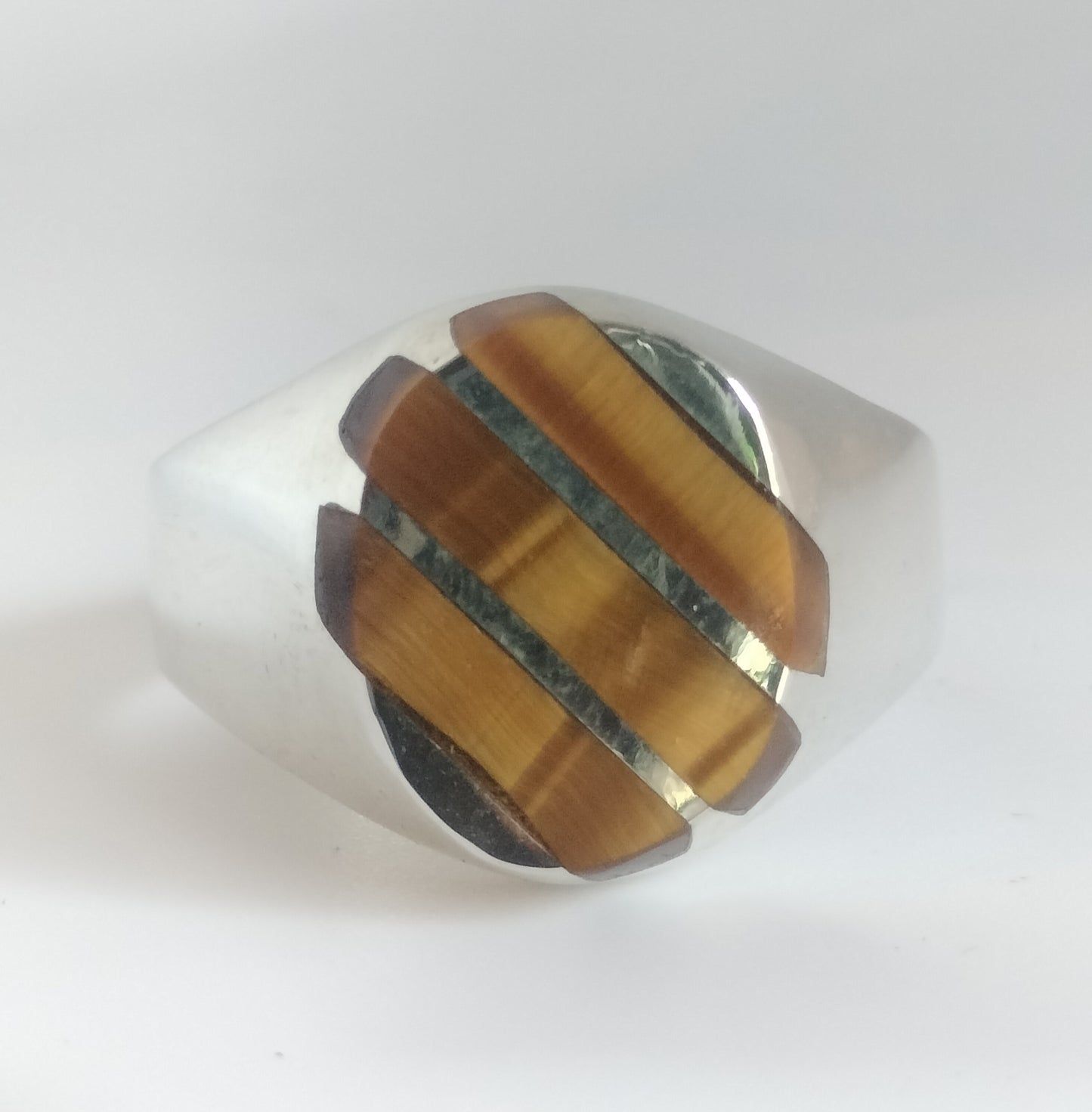 Sterling Silver Tigereye Ring