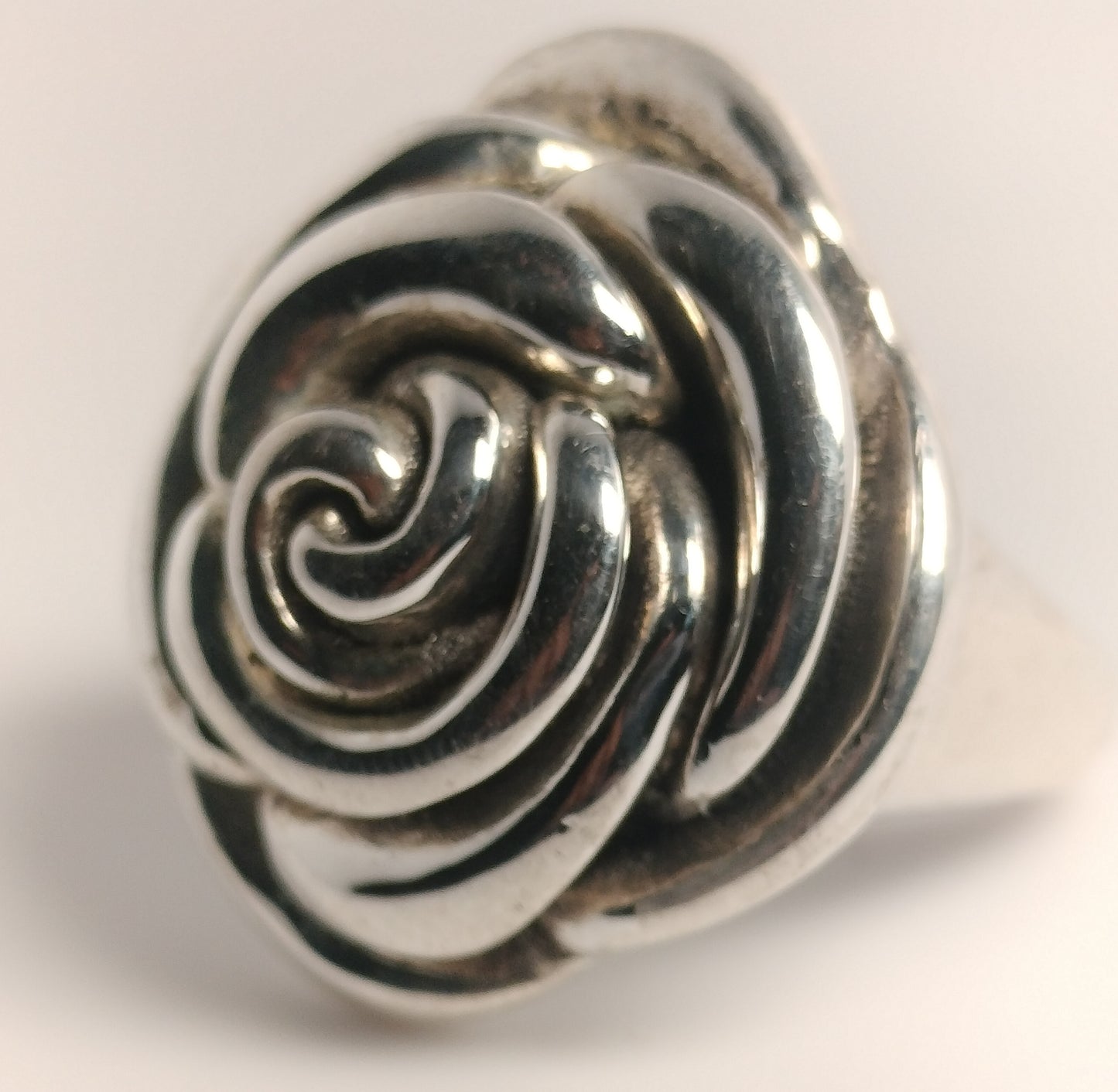 Sterling Silver Rose Ring