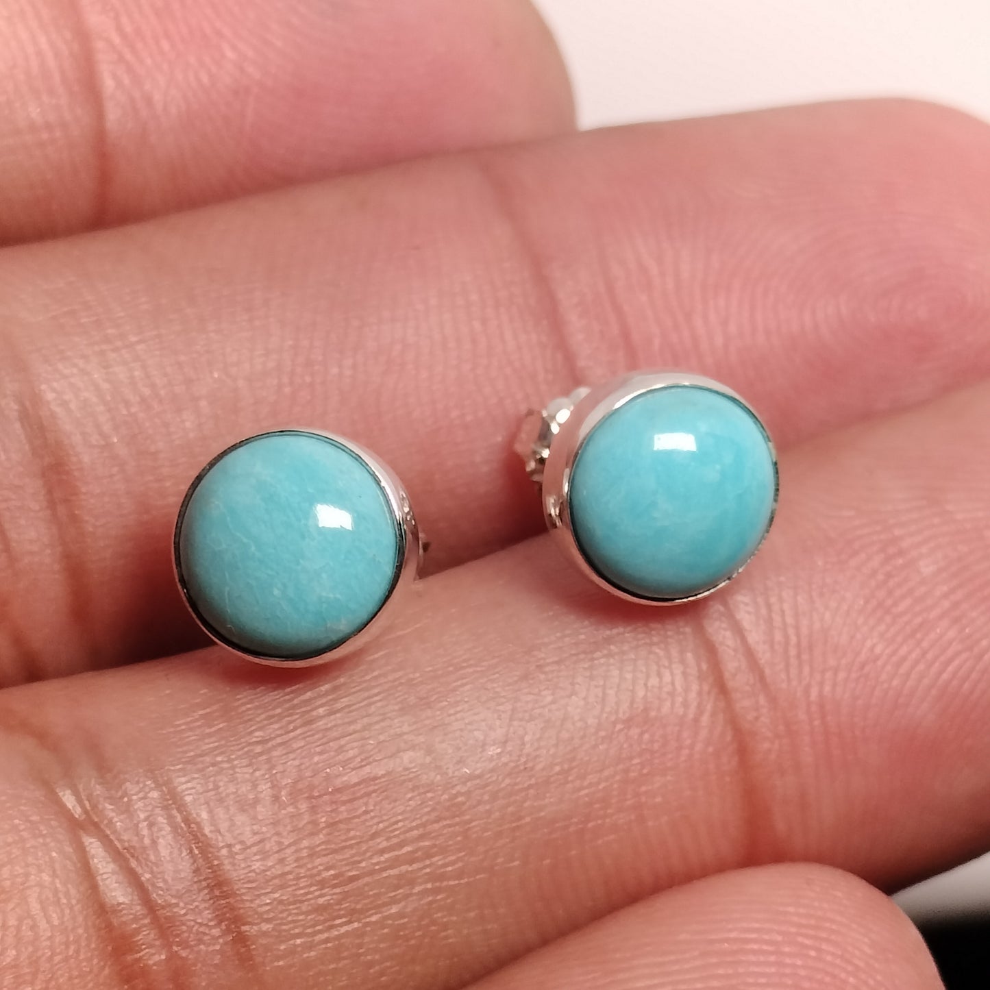 Sterling Silver Turquoise Earrings