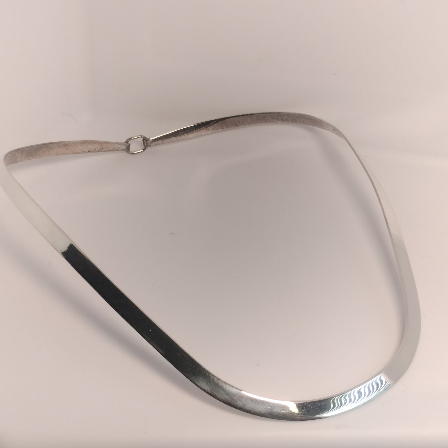 Sterling Silver Cuff Necklace