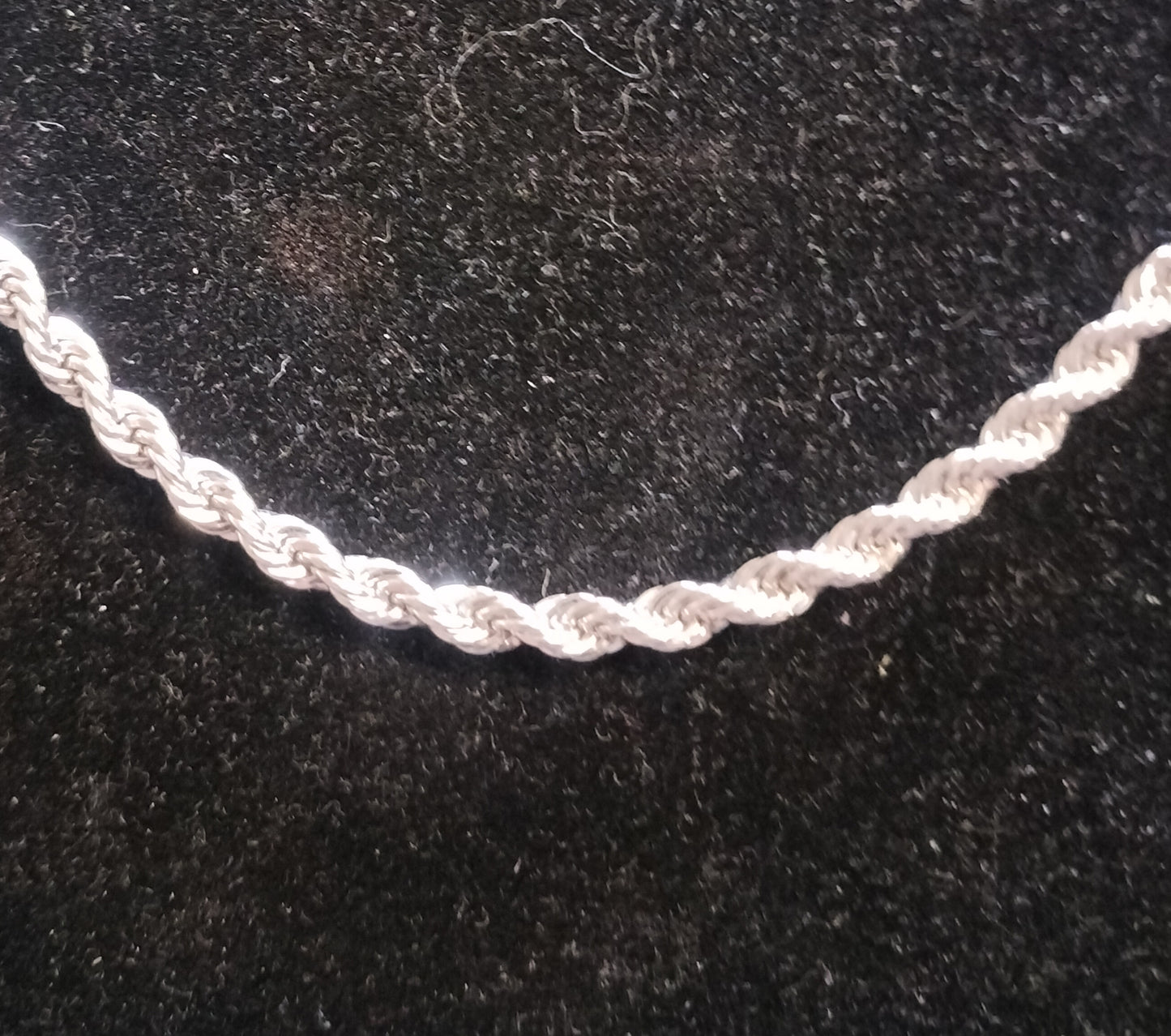 Sterling Silver Rope Chain