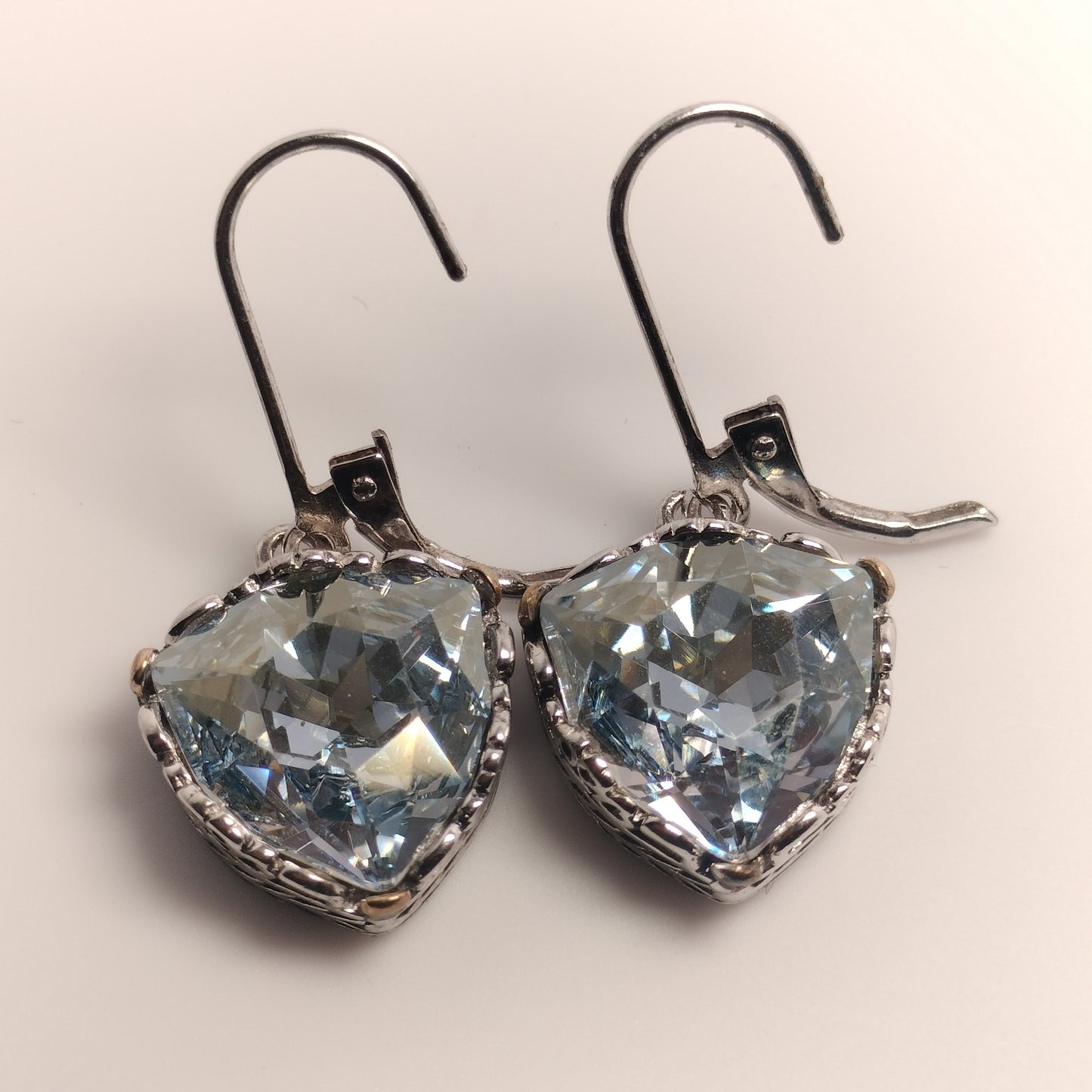 Sterling Silver Aquamarine Earrings
