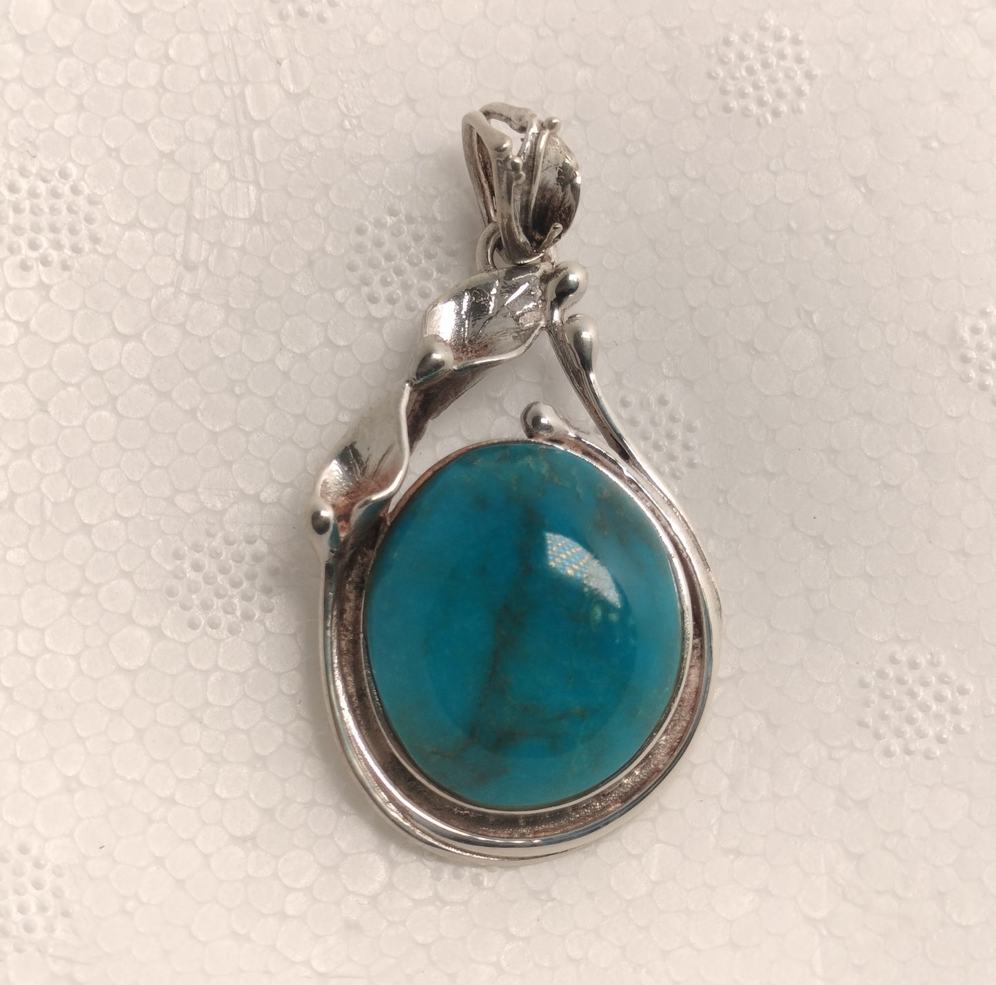 Sterling Silver Turquoise Pendant