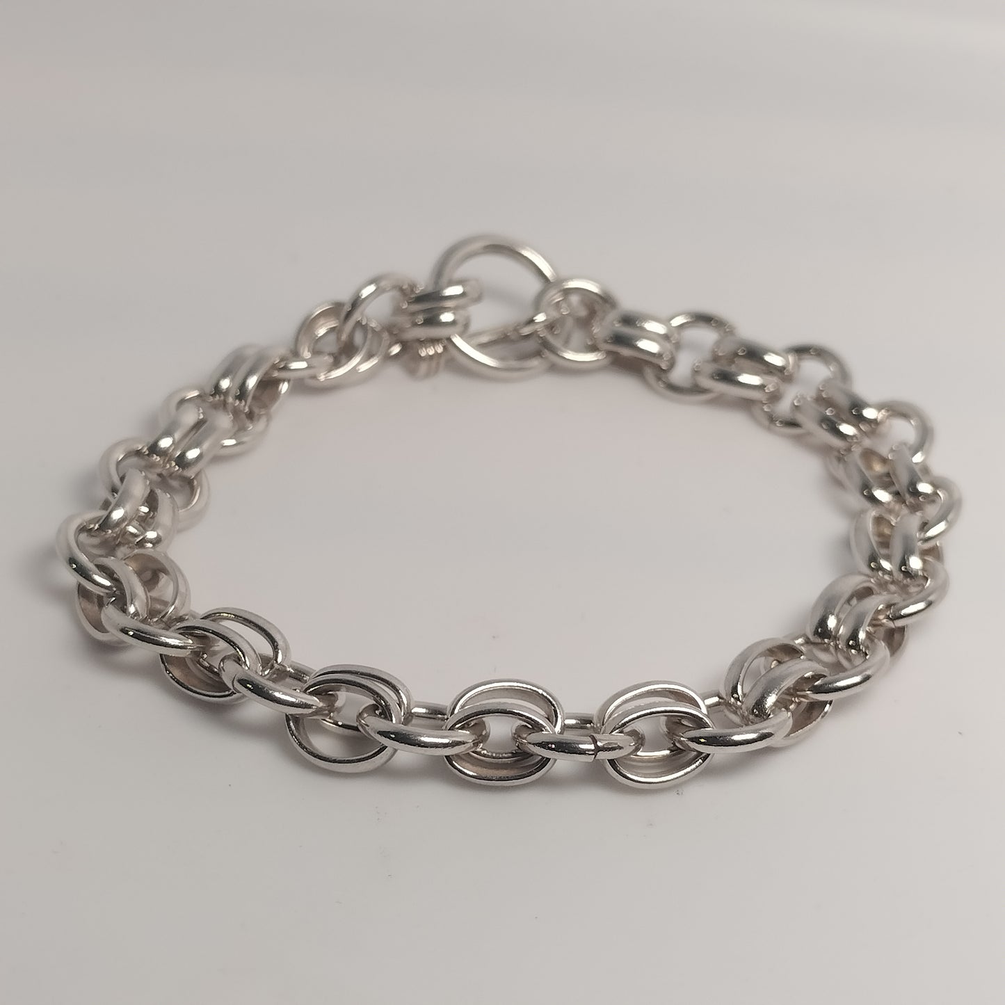 Sterling Silver Toggle Bracelet