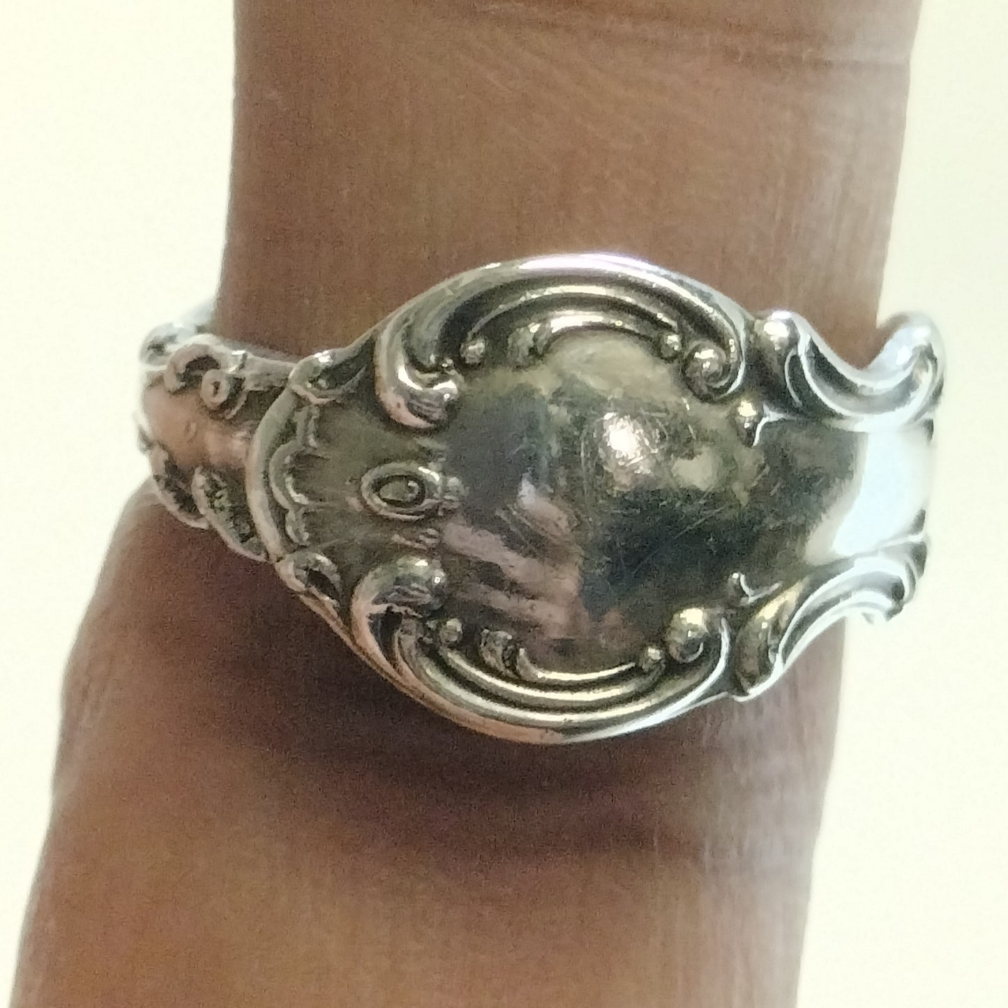 Sterling Silver Spoon Ring