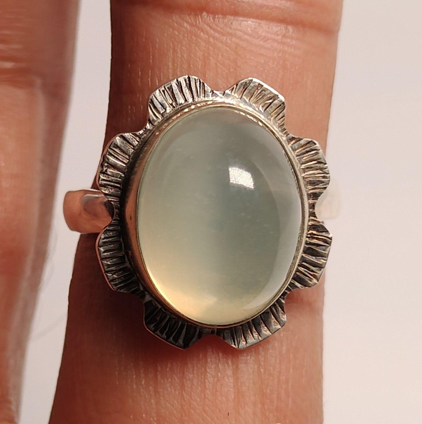Sterling Silver Moonstone Ring