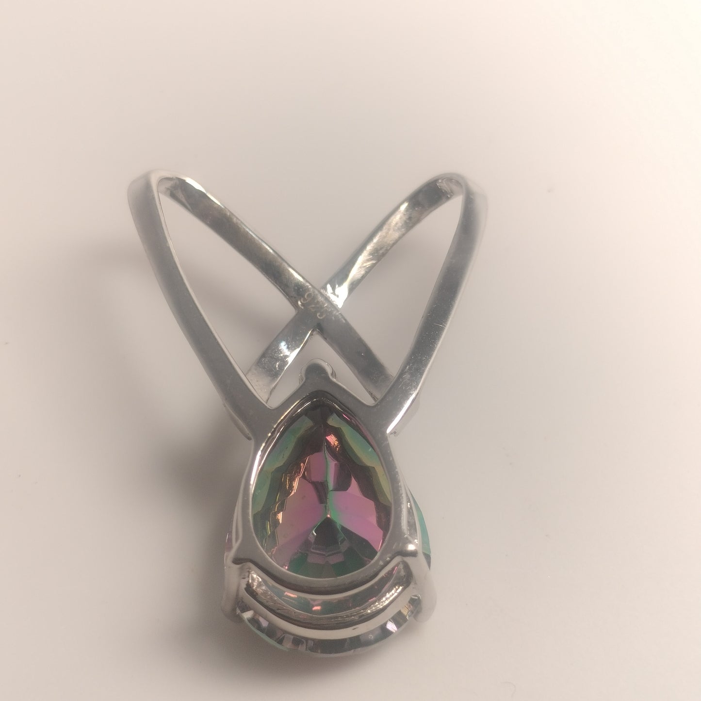 Sterling Silver Mystic Topaz Pendant