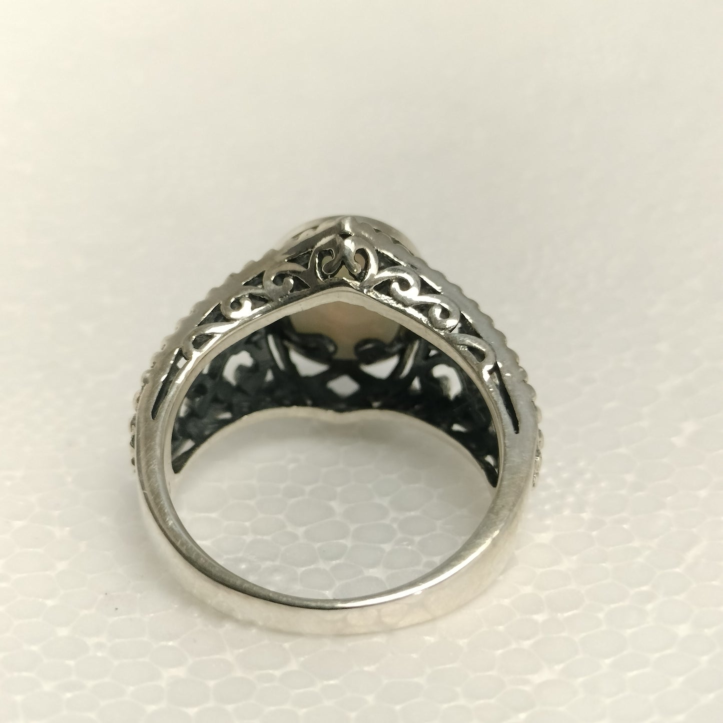 Sterling Silver Opal Ring