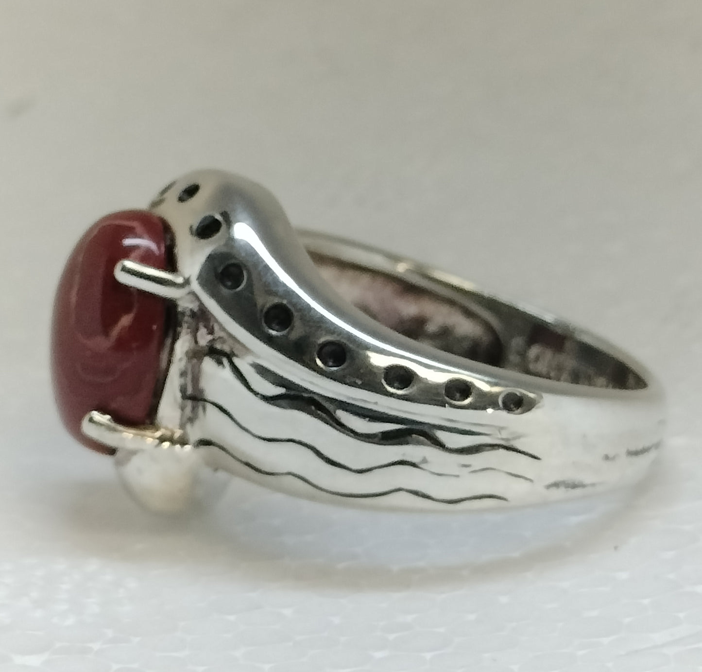 Sterling Silver Jasper Ring