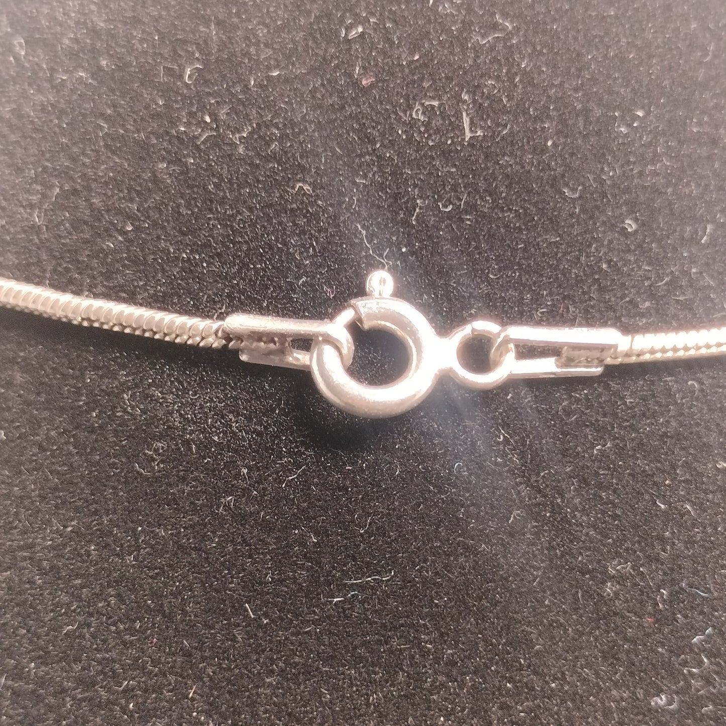 Sterling Silver Jasper Pendant and chain