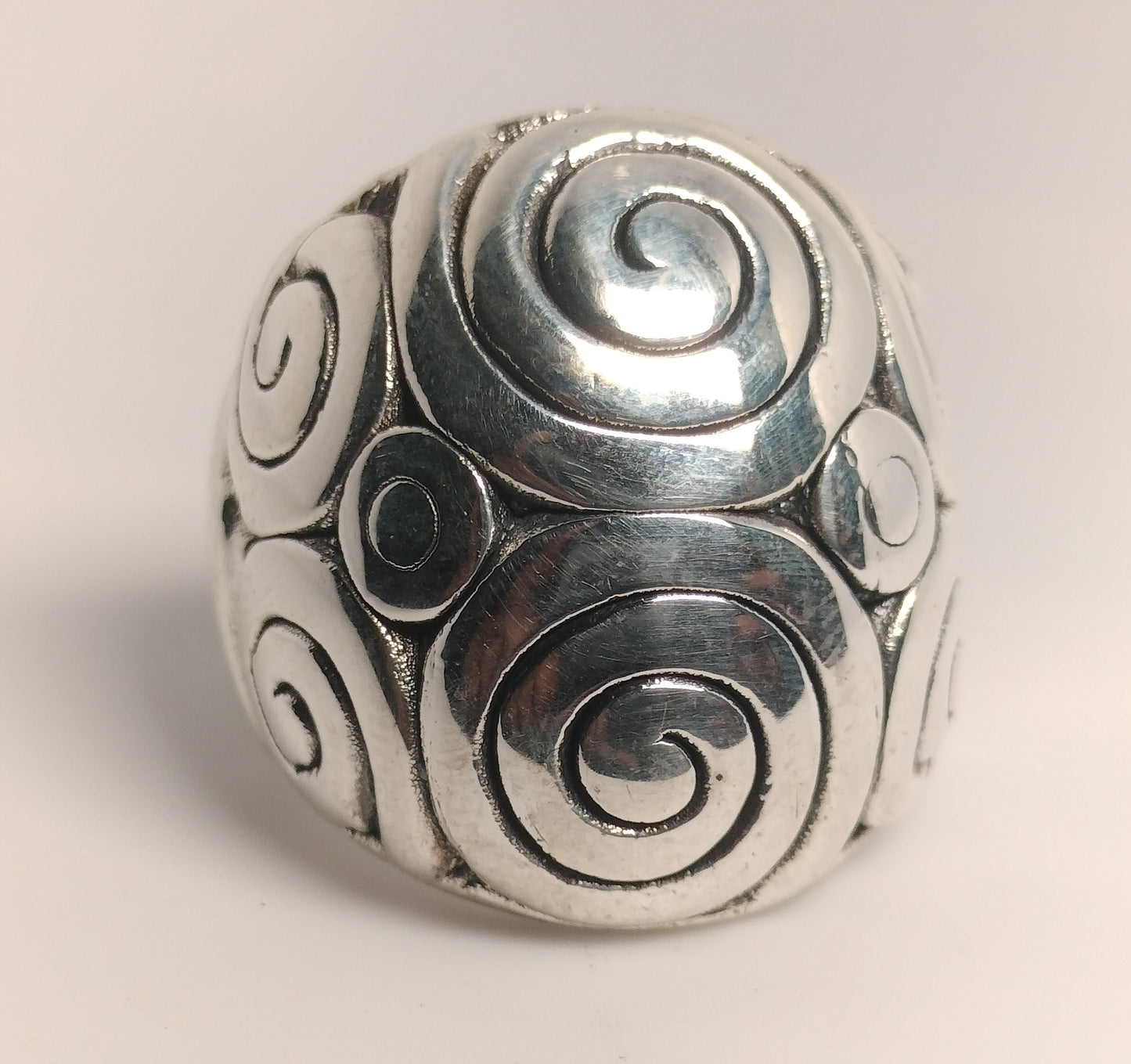 Sterling Silver Dome Ring