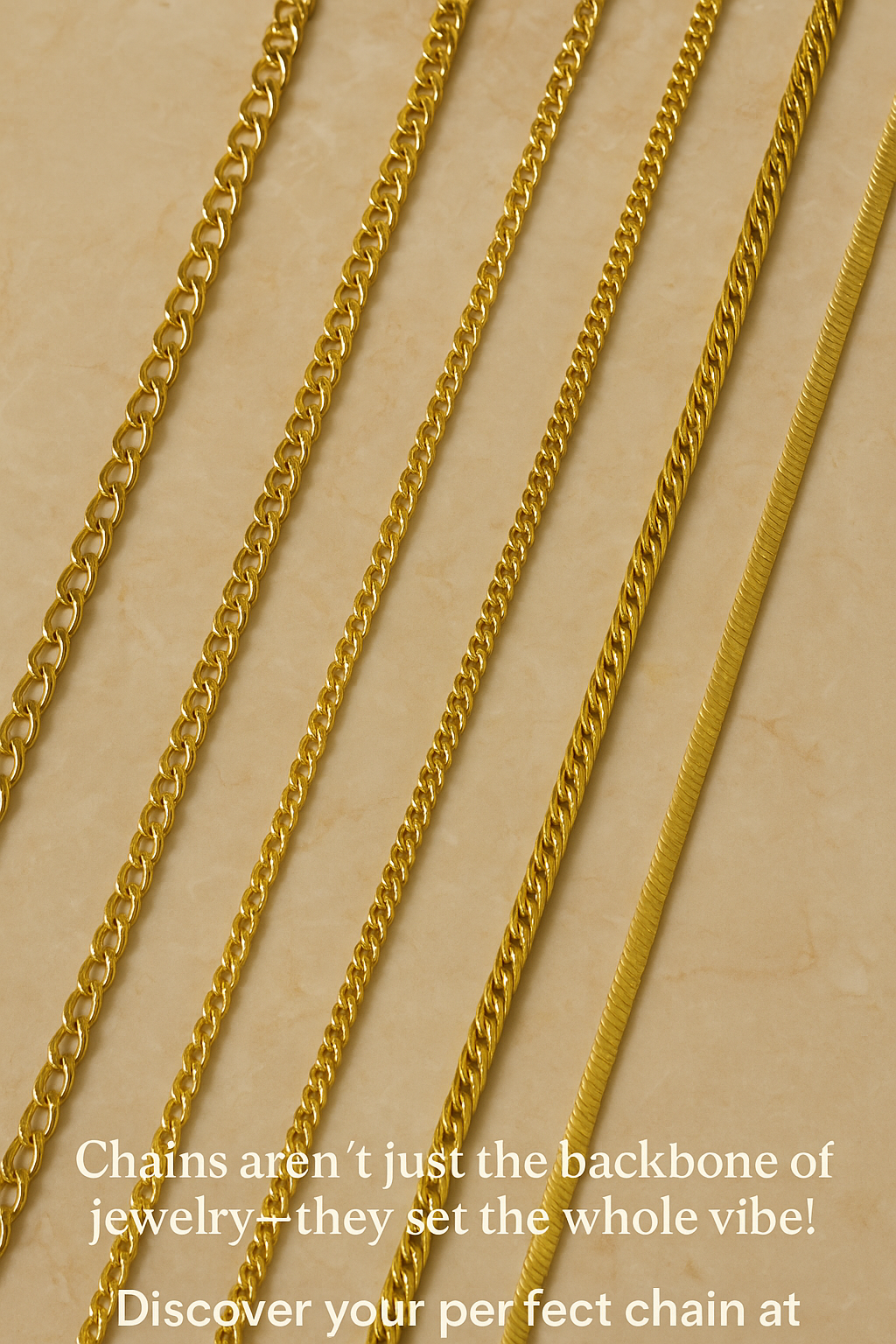 The Most Popular Styles of Chain Used in Bracelets and Necklaces