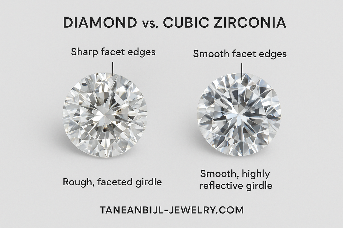 How to Tell the Difference Between a Diamond and Cubic Zirconia