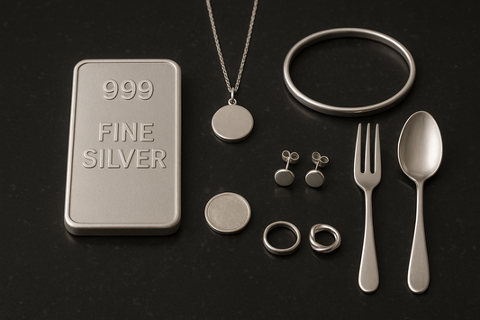 Fine Silver vs. Sterling Silver: What’s the Difference?