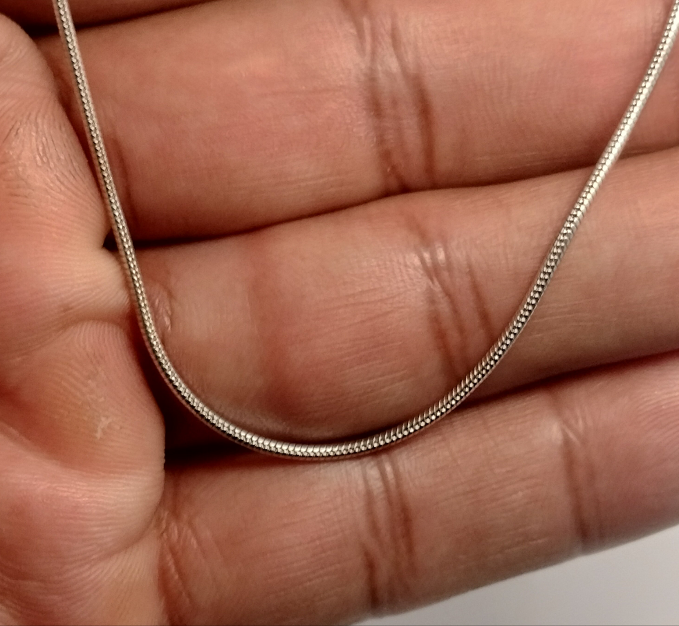 Sterling Silver Snake Chain